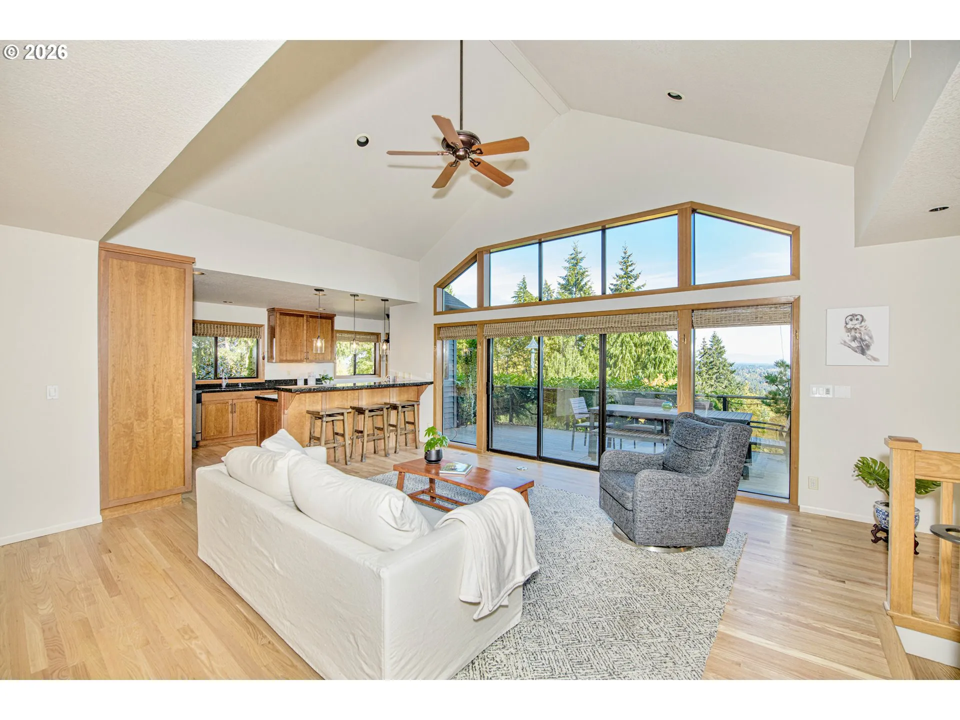 Living Room-View From