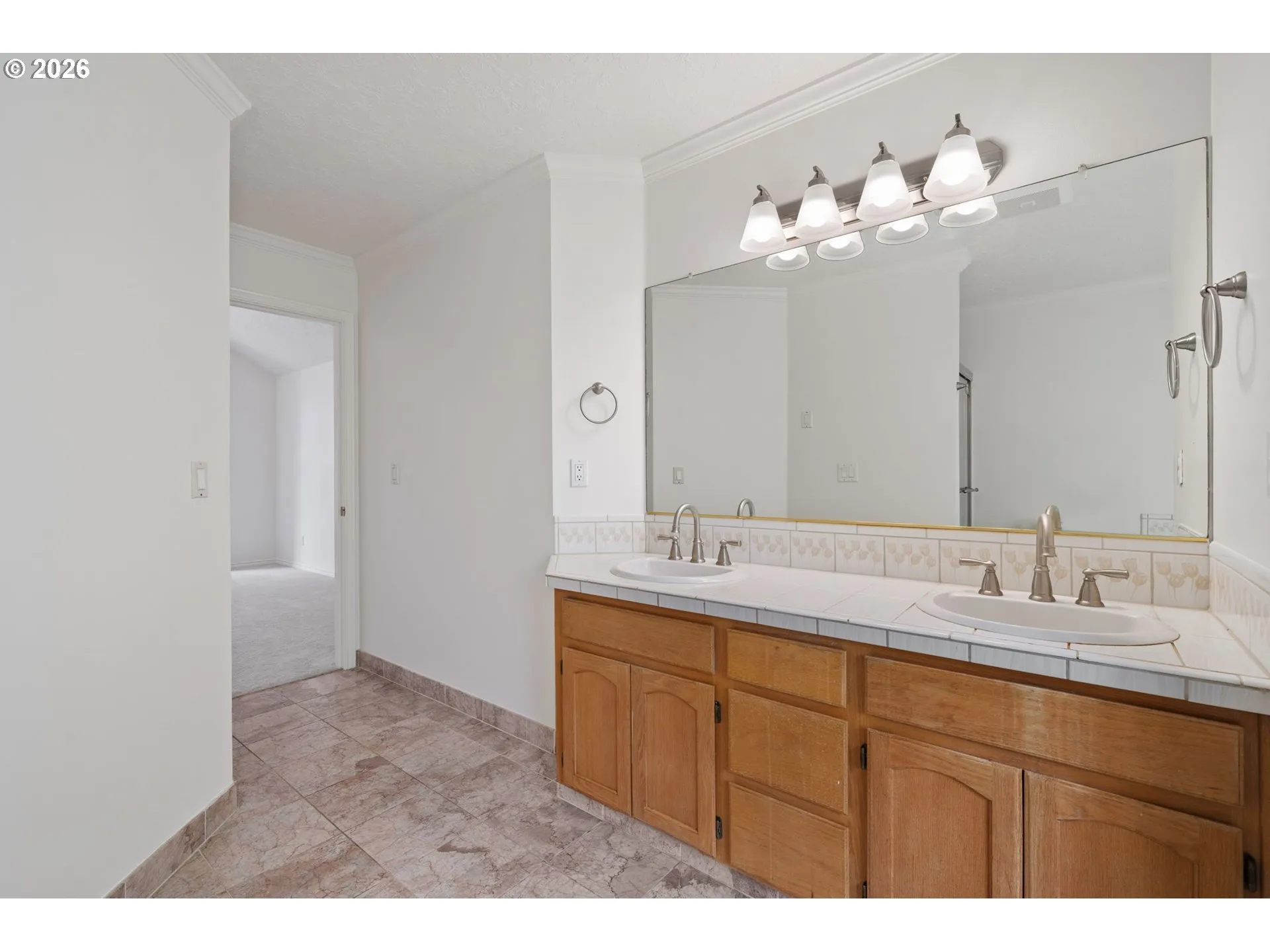 Primary Bedroom-Attached Bathroom