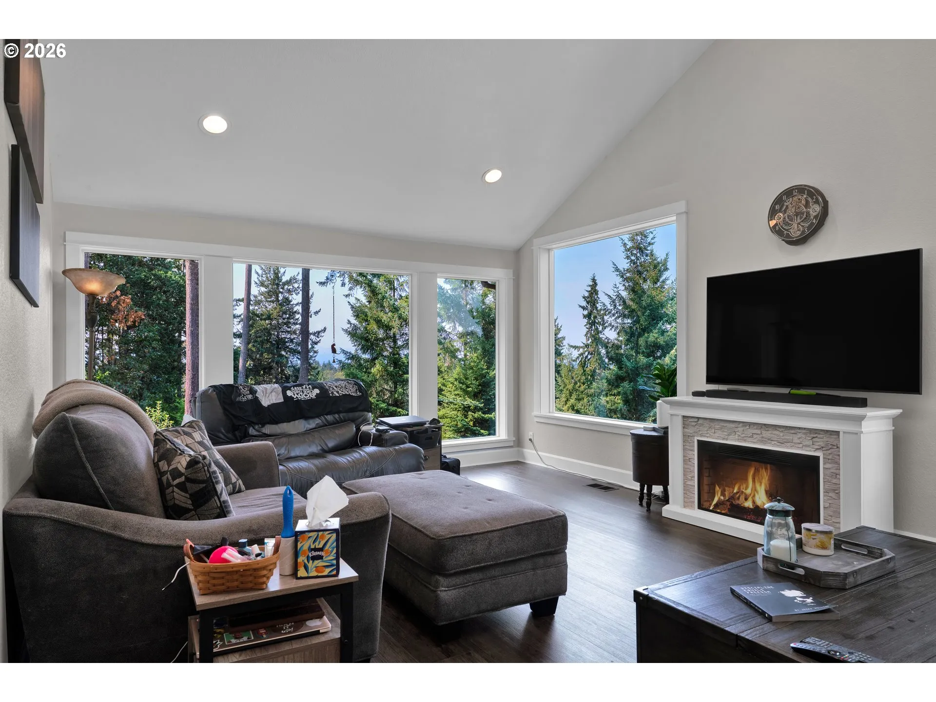 Living Room-View From