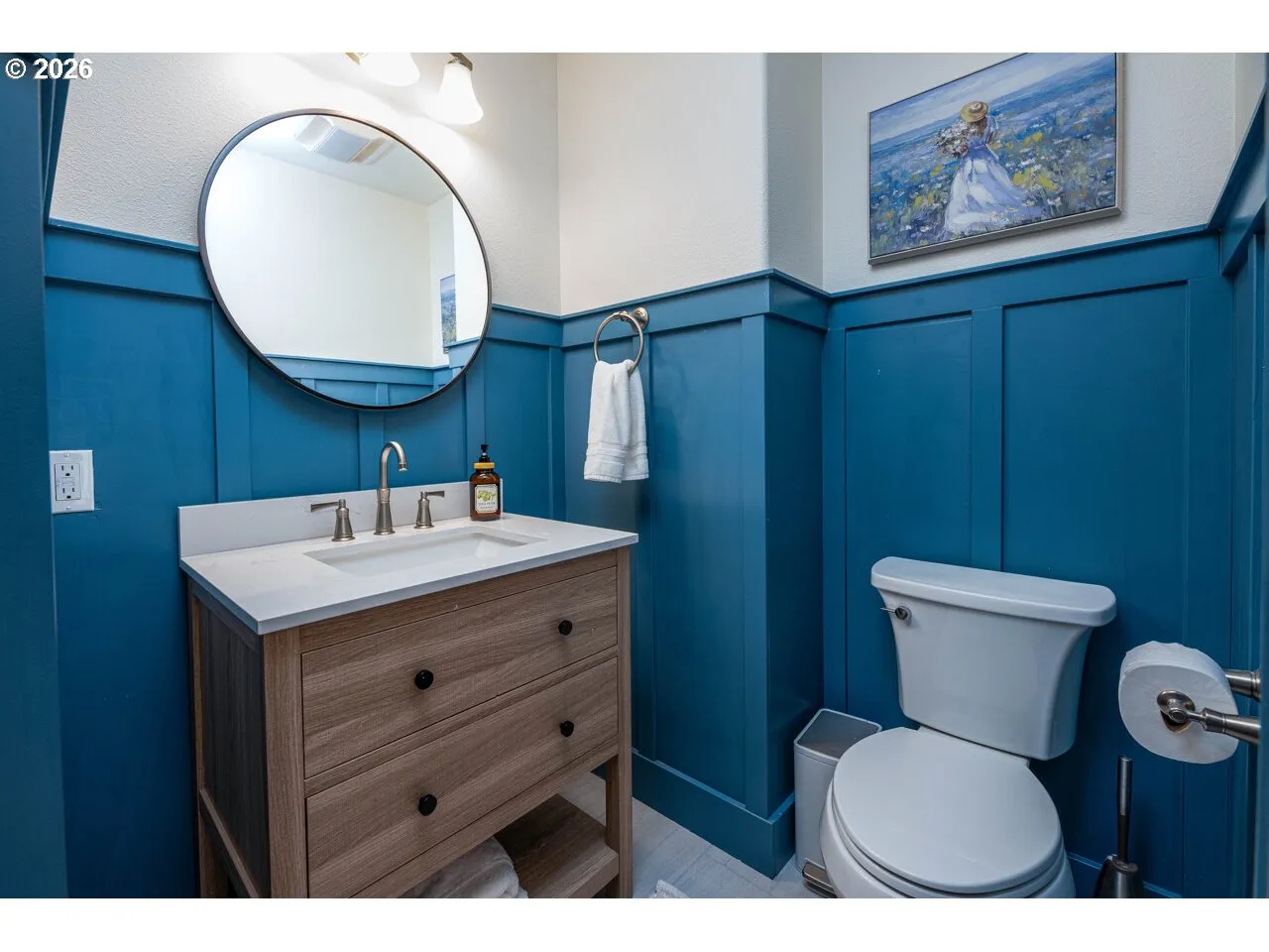 Attached Bathroom #2-Half Bath