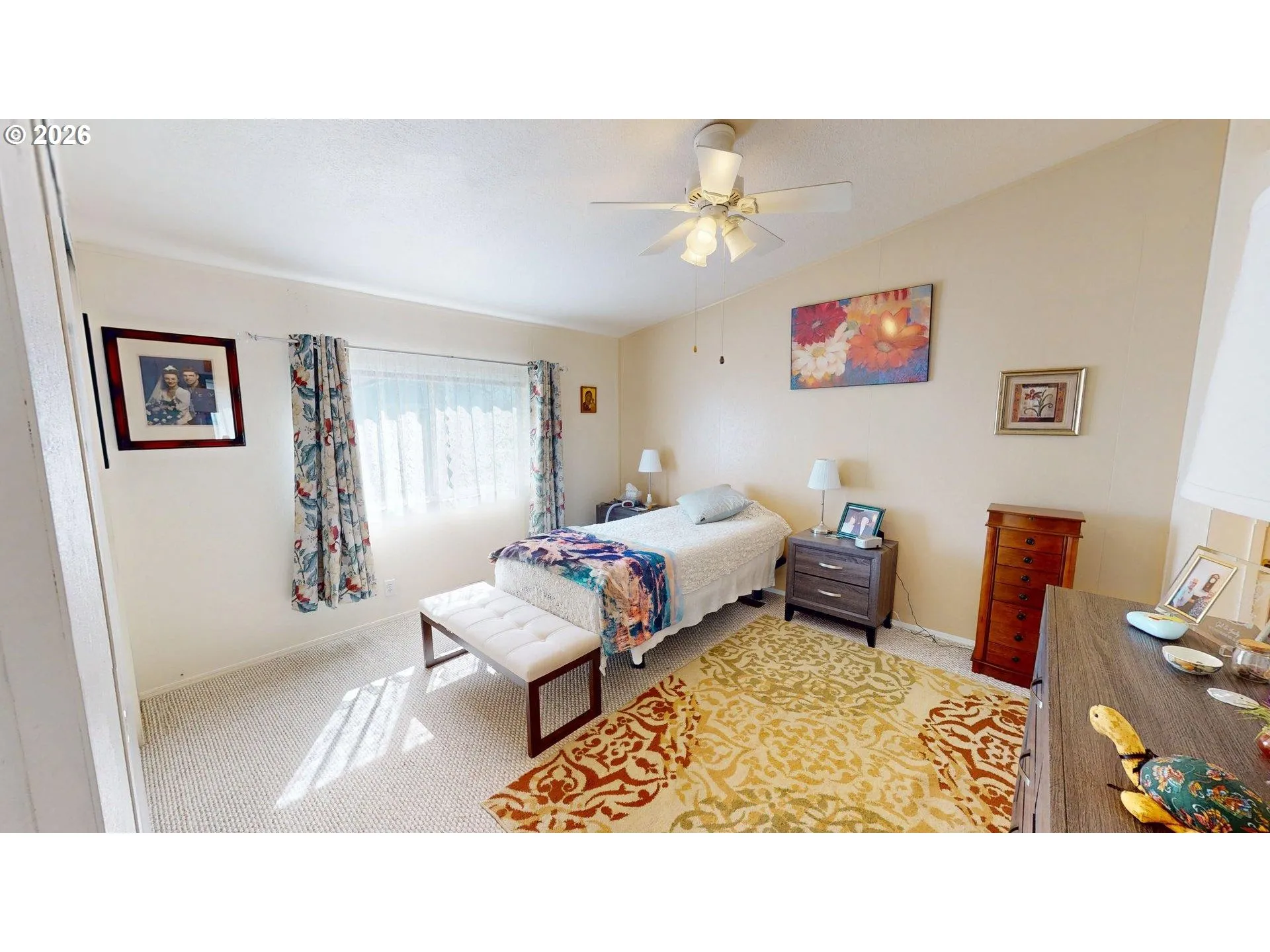 Owner's Suite Bedroom-Vaulted Ceilings