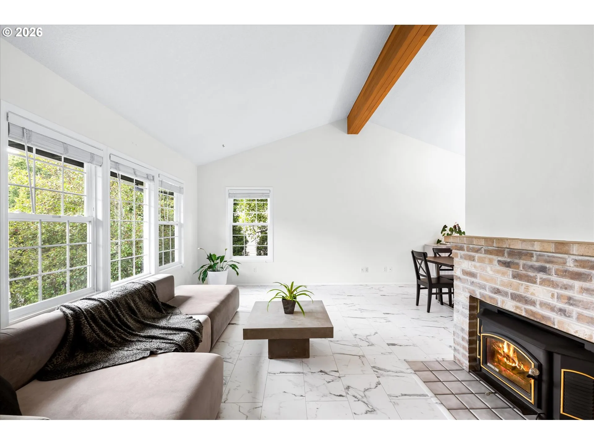 Living Room-Vaulted Ceilings
