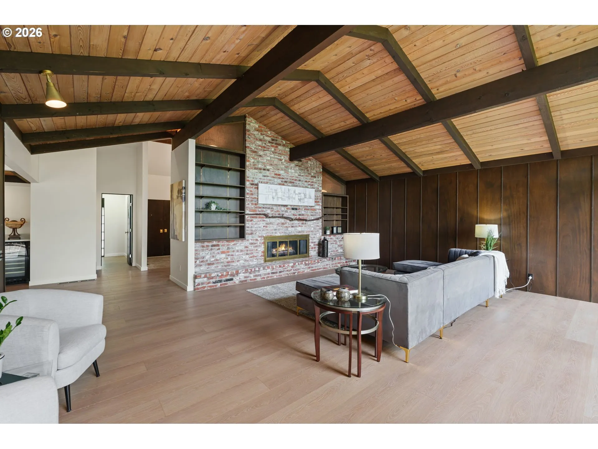 Living Room-Fireplace