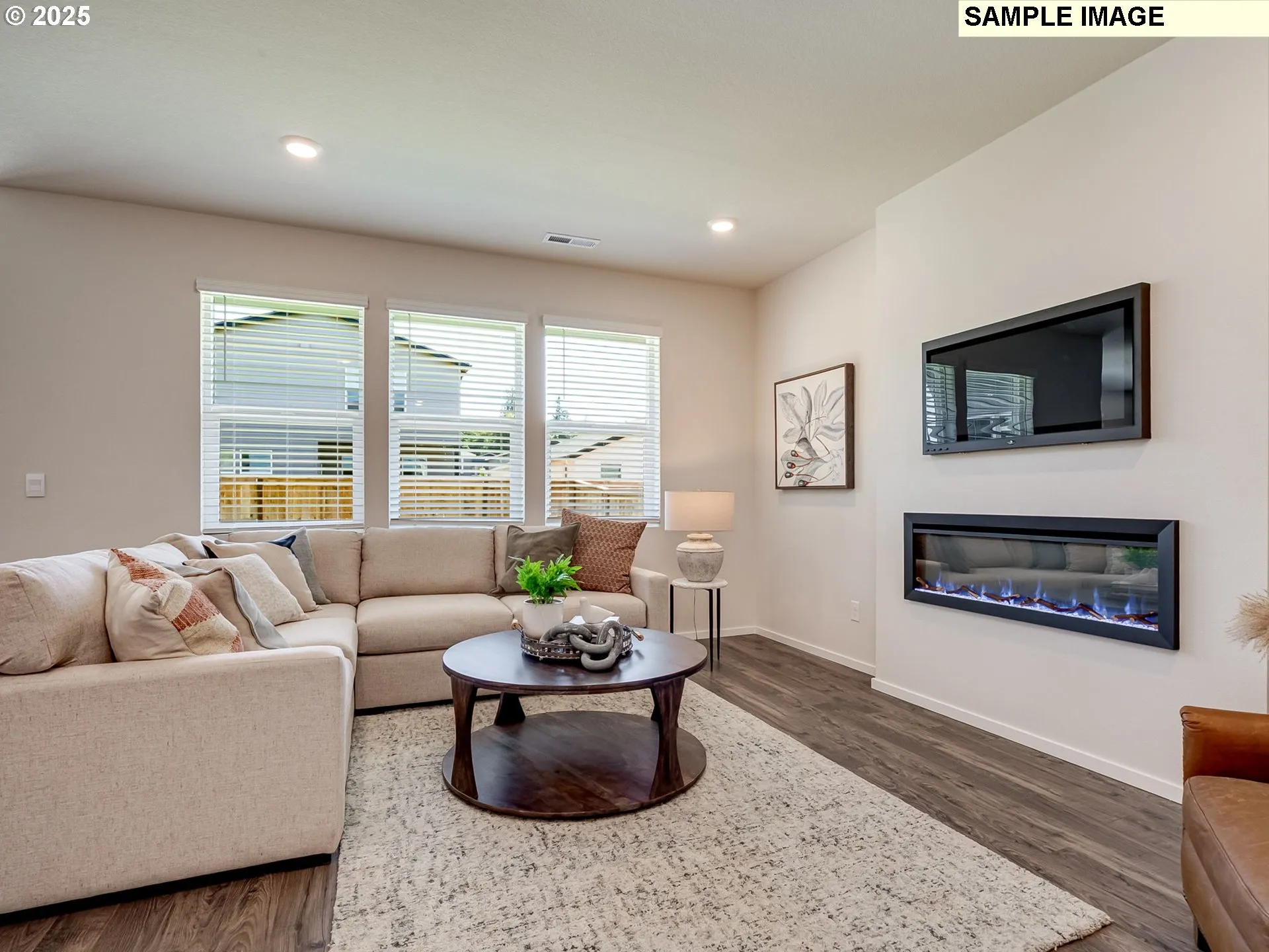 Living Room-Fireplace