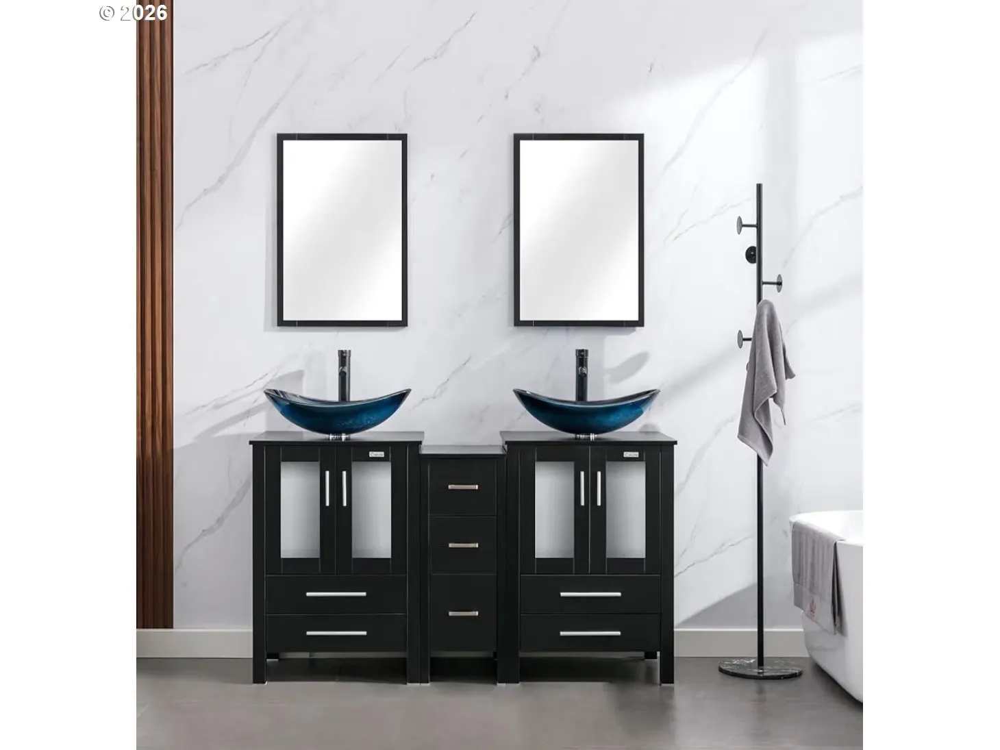 Bathroom-Double Sinks
