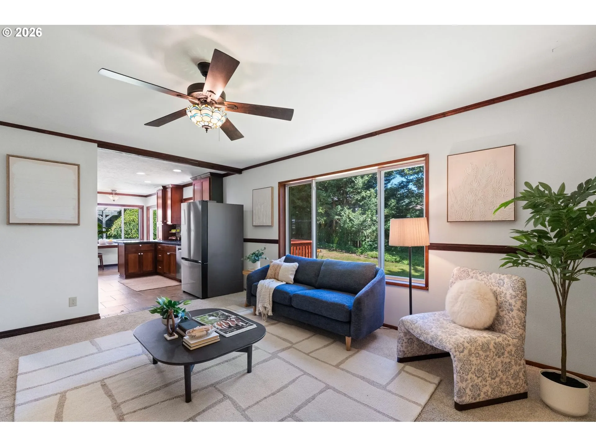 Living Room-Ceiling Fan