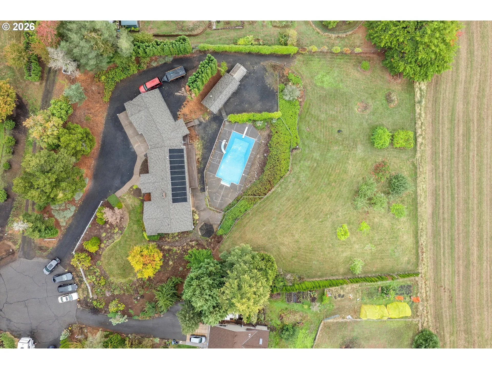 Approximate Property Lines-Aerial