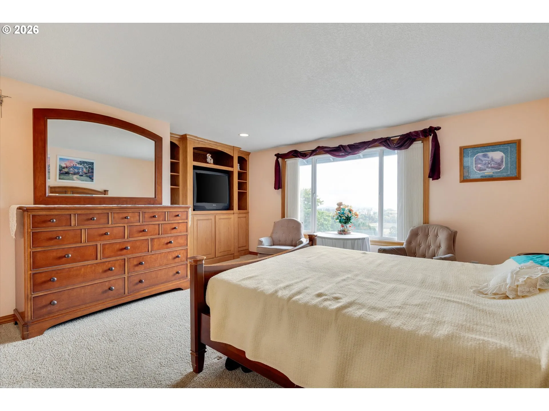 Bedroom, Owner's Suite-View From