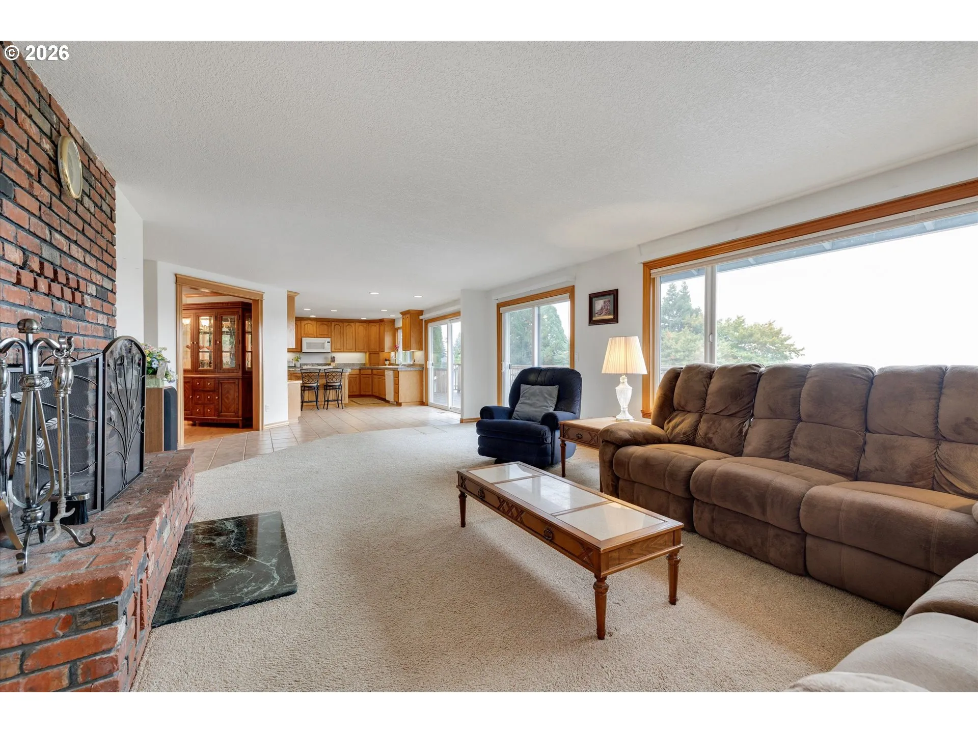 Living Room-View From