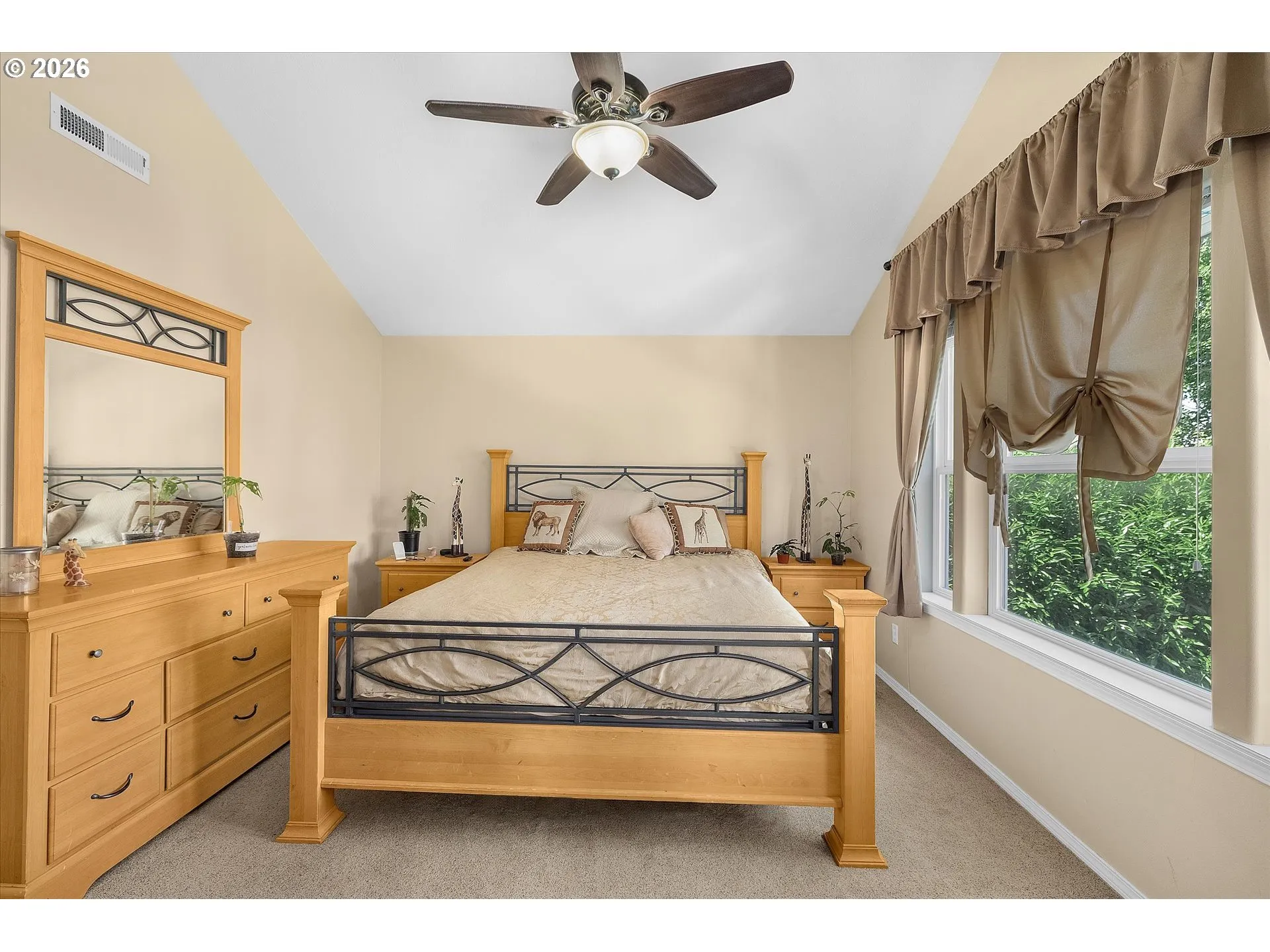 Primary Bedroom-Vaulted Ceilings