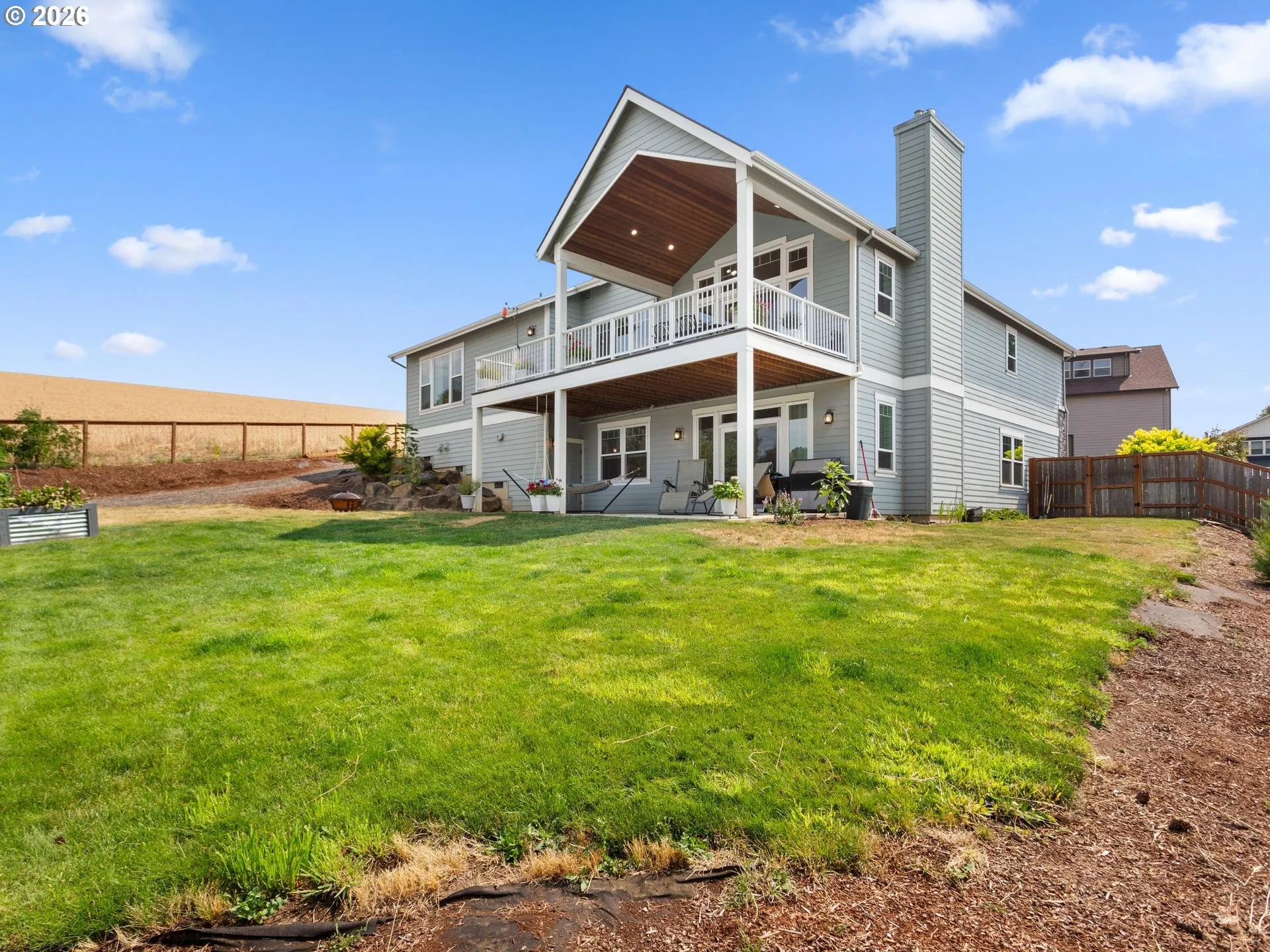 Backyard-View From