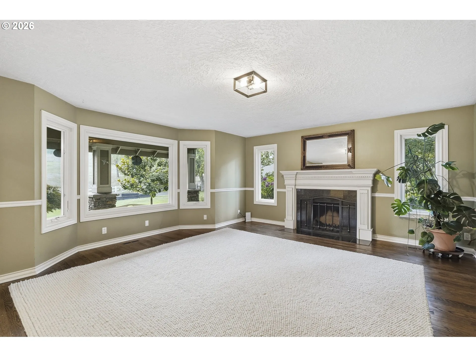 Living Room-Fireplace