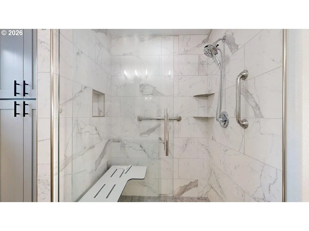 Bathroom, Attached-Walk in Shower