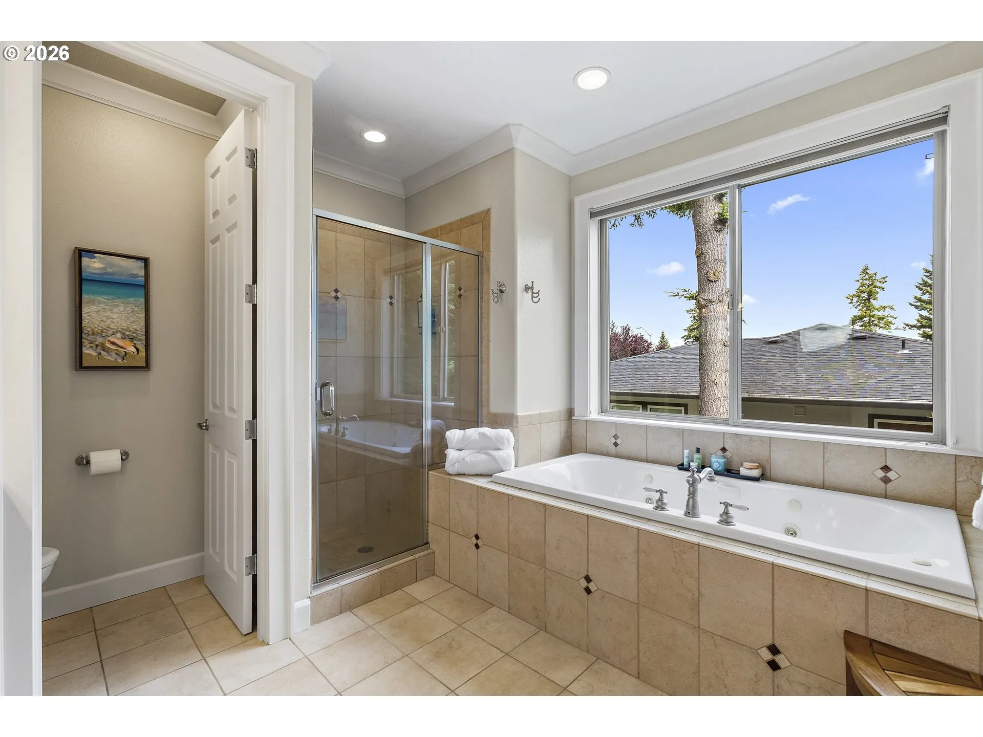 Primary Bedroom-Attached Bathroom