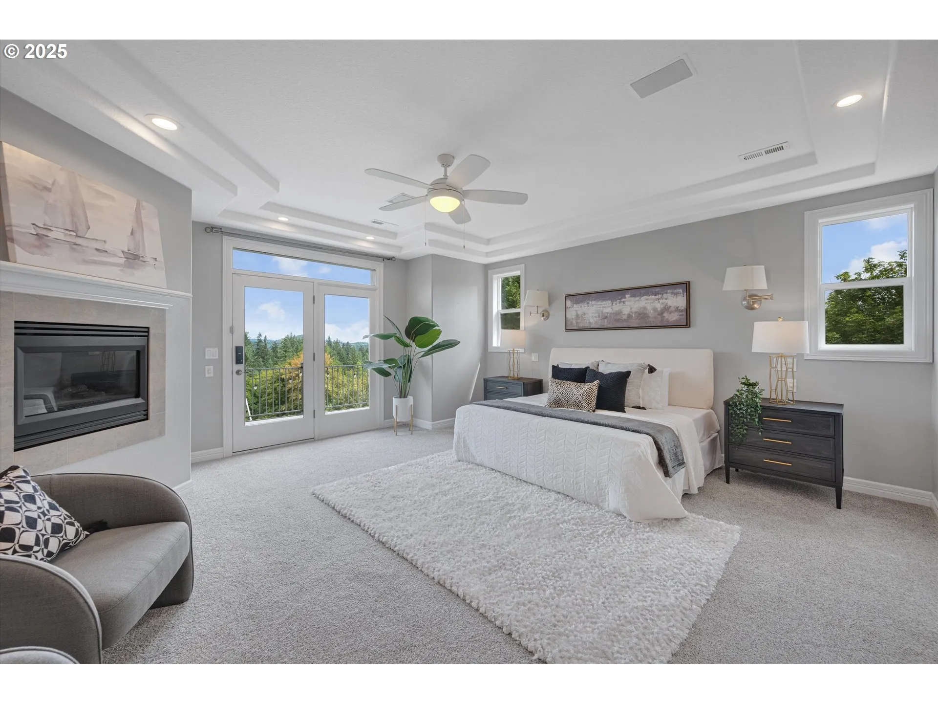 Bedroom, Owner's Suite-Upper