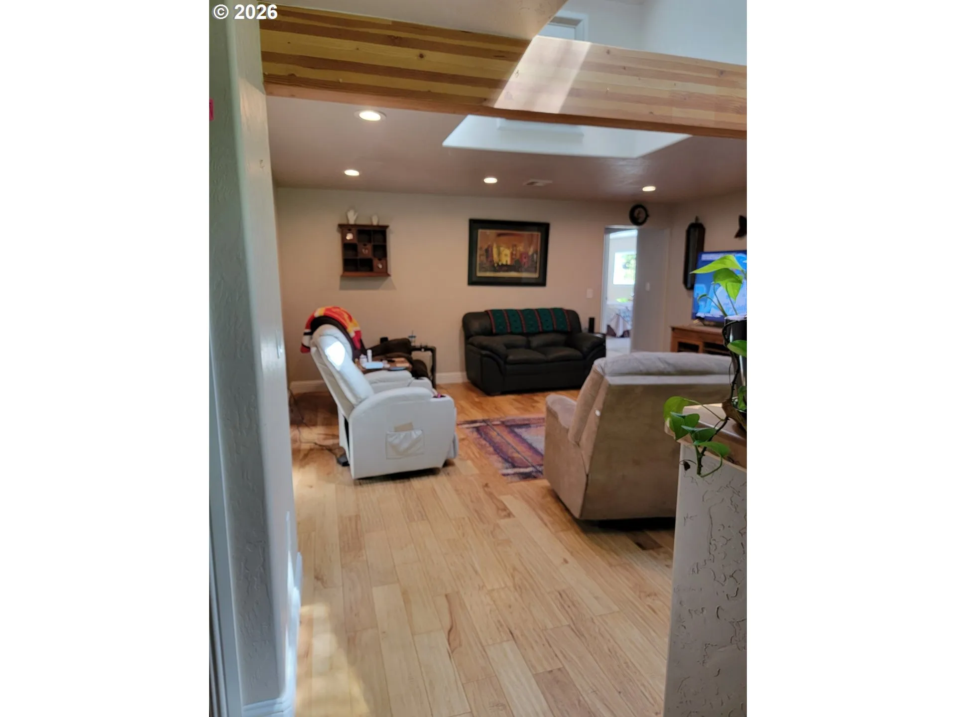 Living Room-Skylight