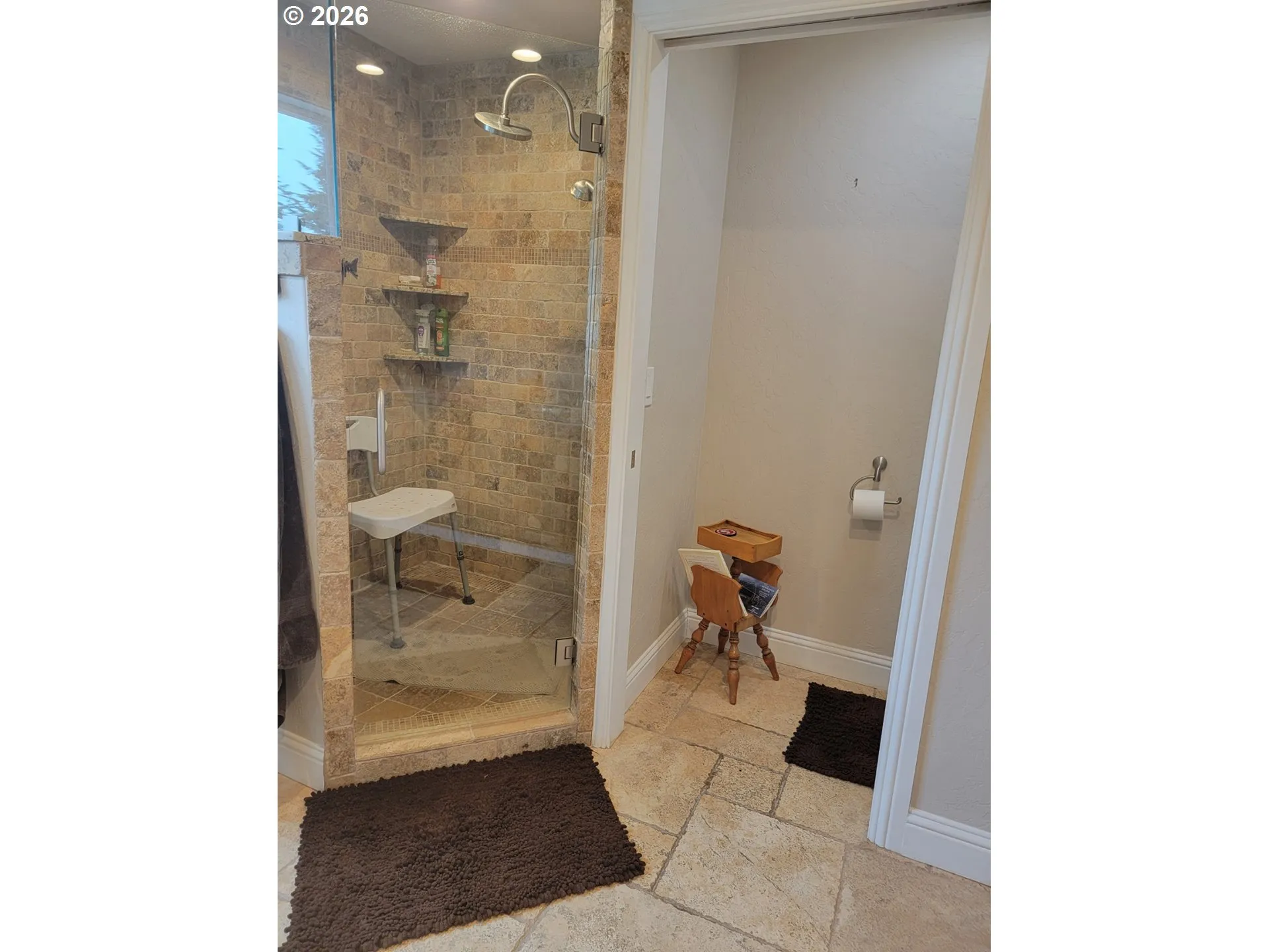 Bathroom, Attached-Walk in Shower