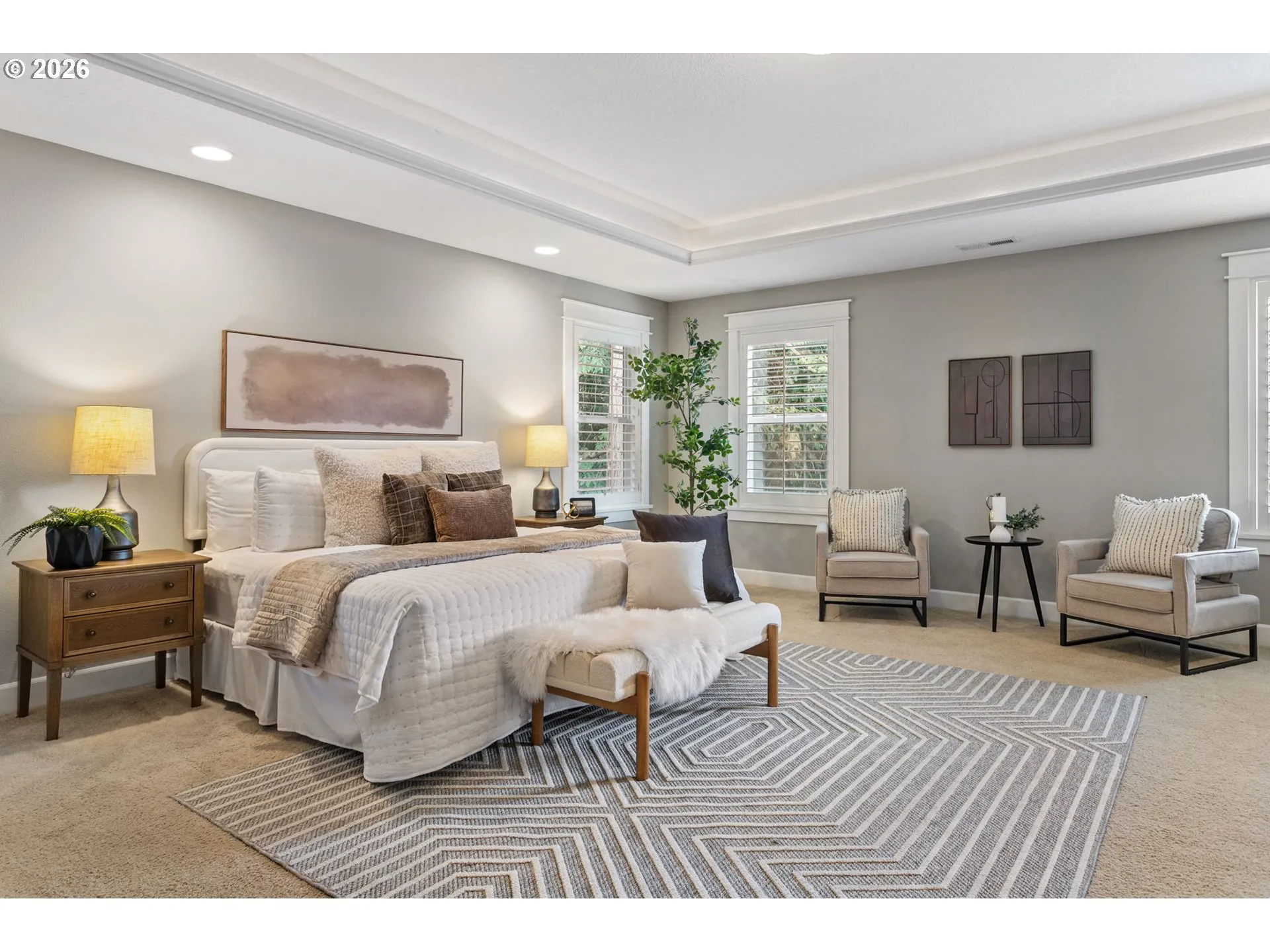 Owner's Suite Bedroom-Upper