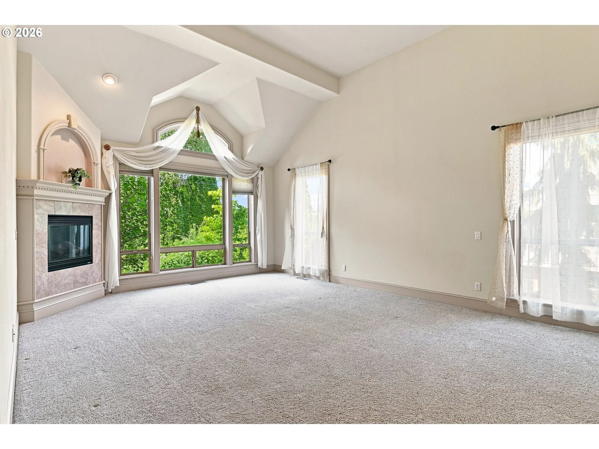 Primary Bedroom-Fireplace