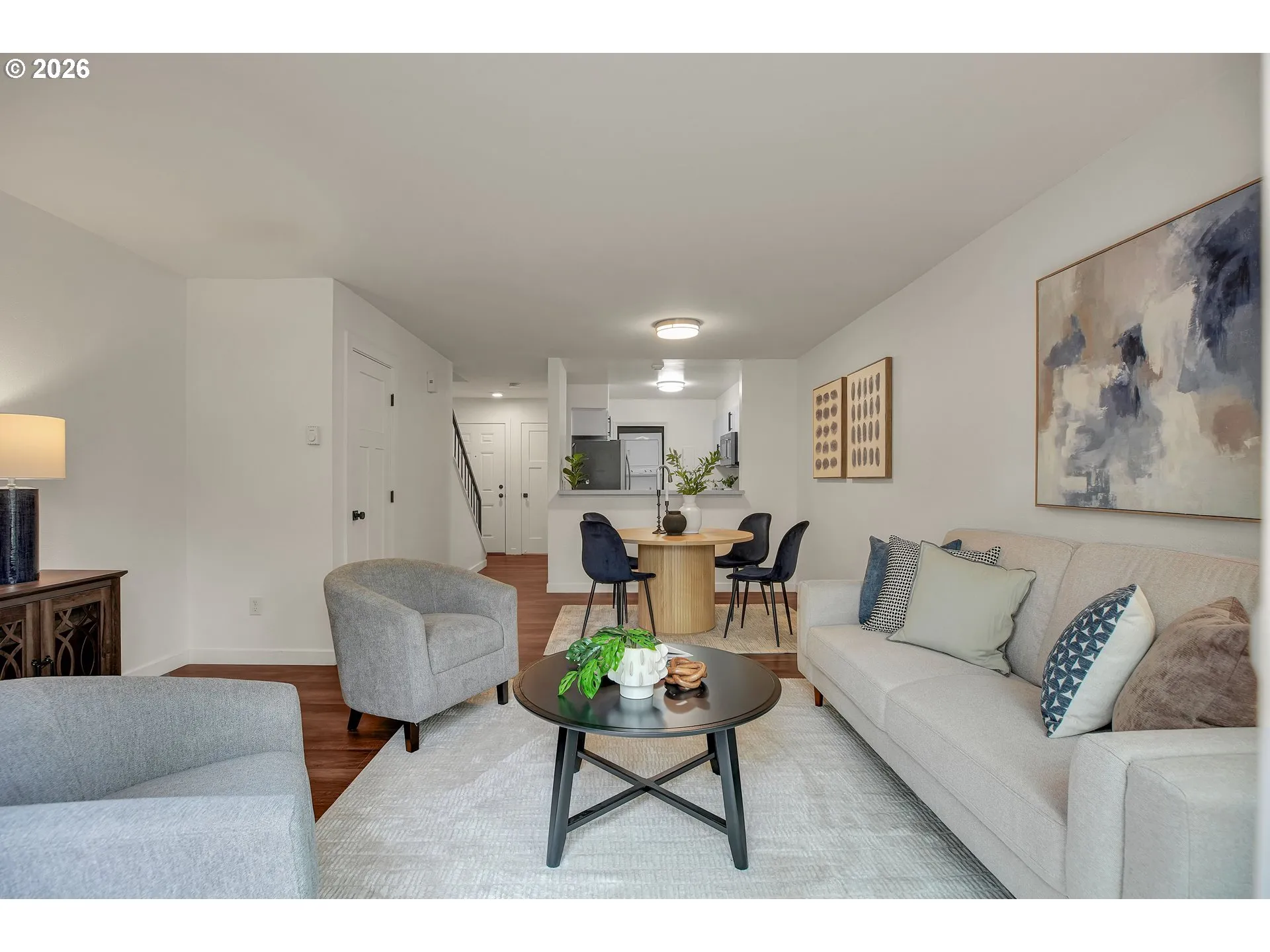 Living Room-View From