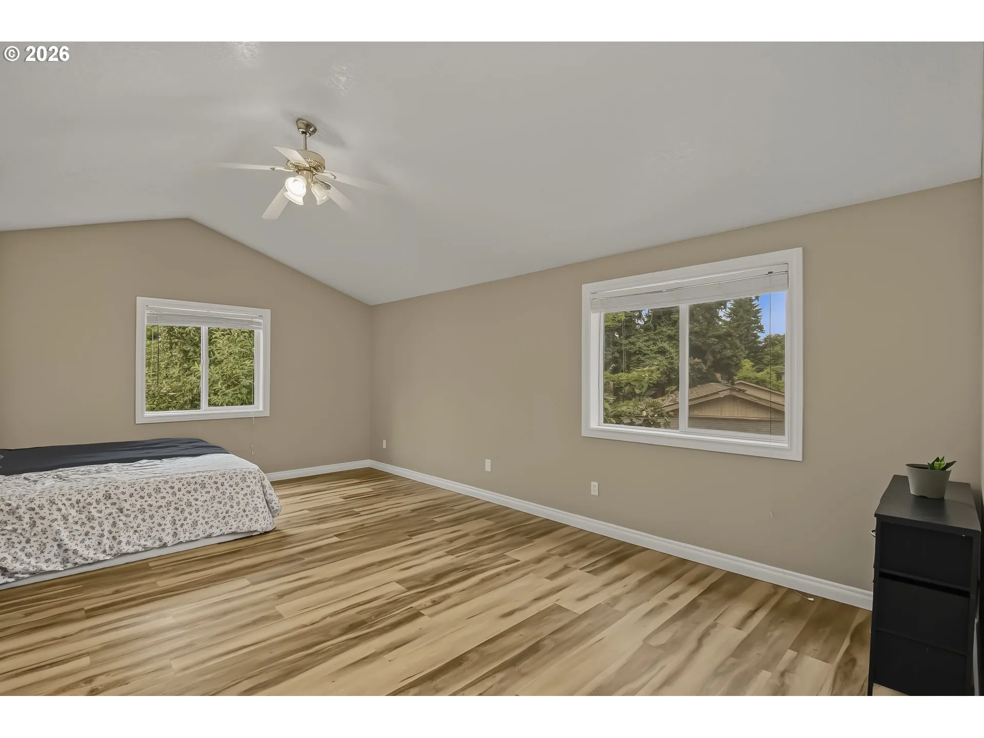 Primary Bedroom-Vaulted Ceilings