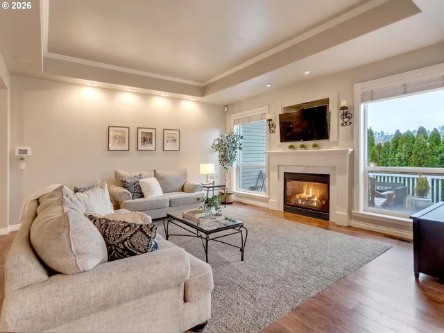 Living Room-Fireplace