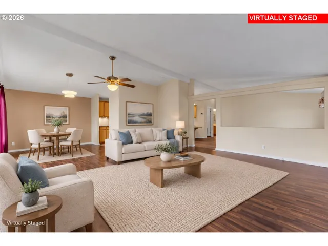 Living Room/Dining Room-Ceiling Fan