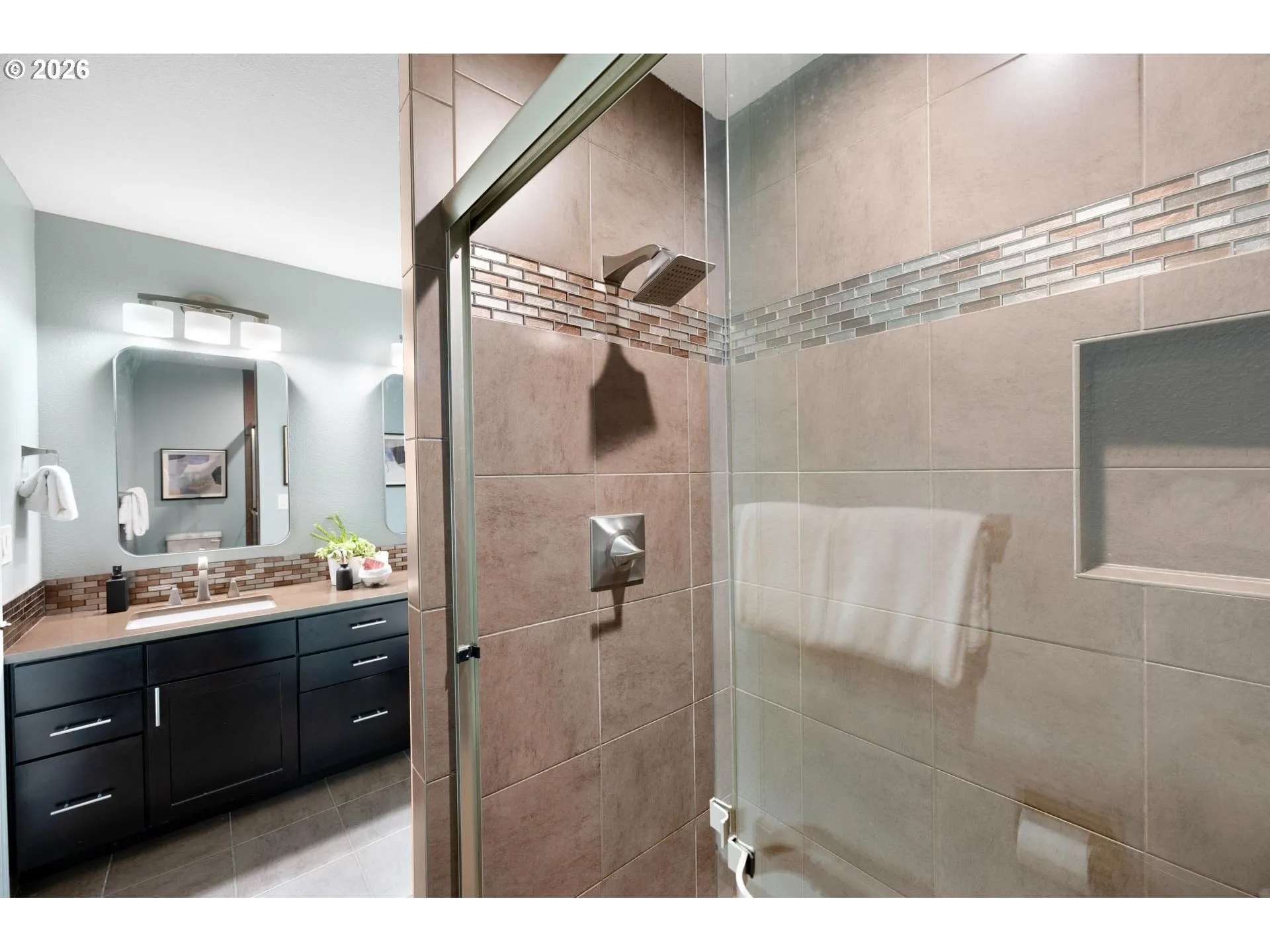 Bathroom, Attached-Walk in Shower