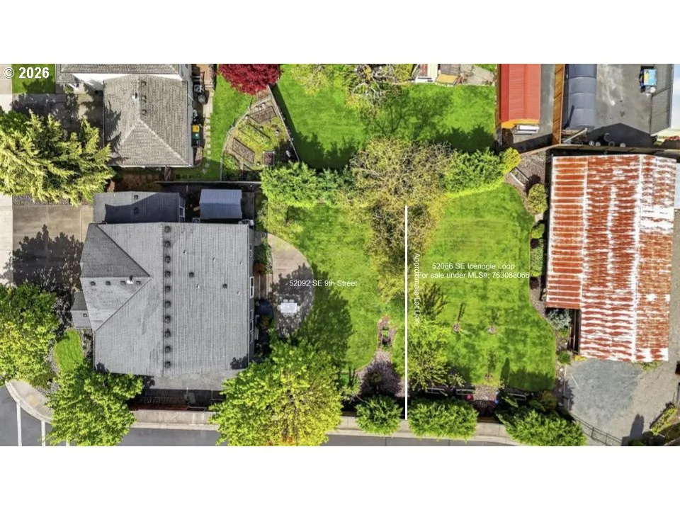 Approximate Property Lines-Aerial