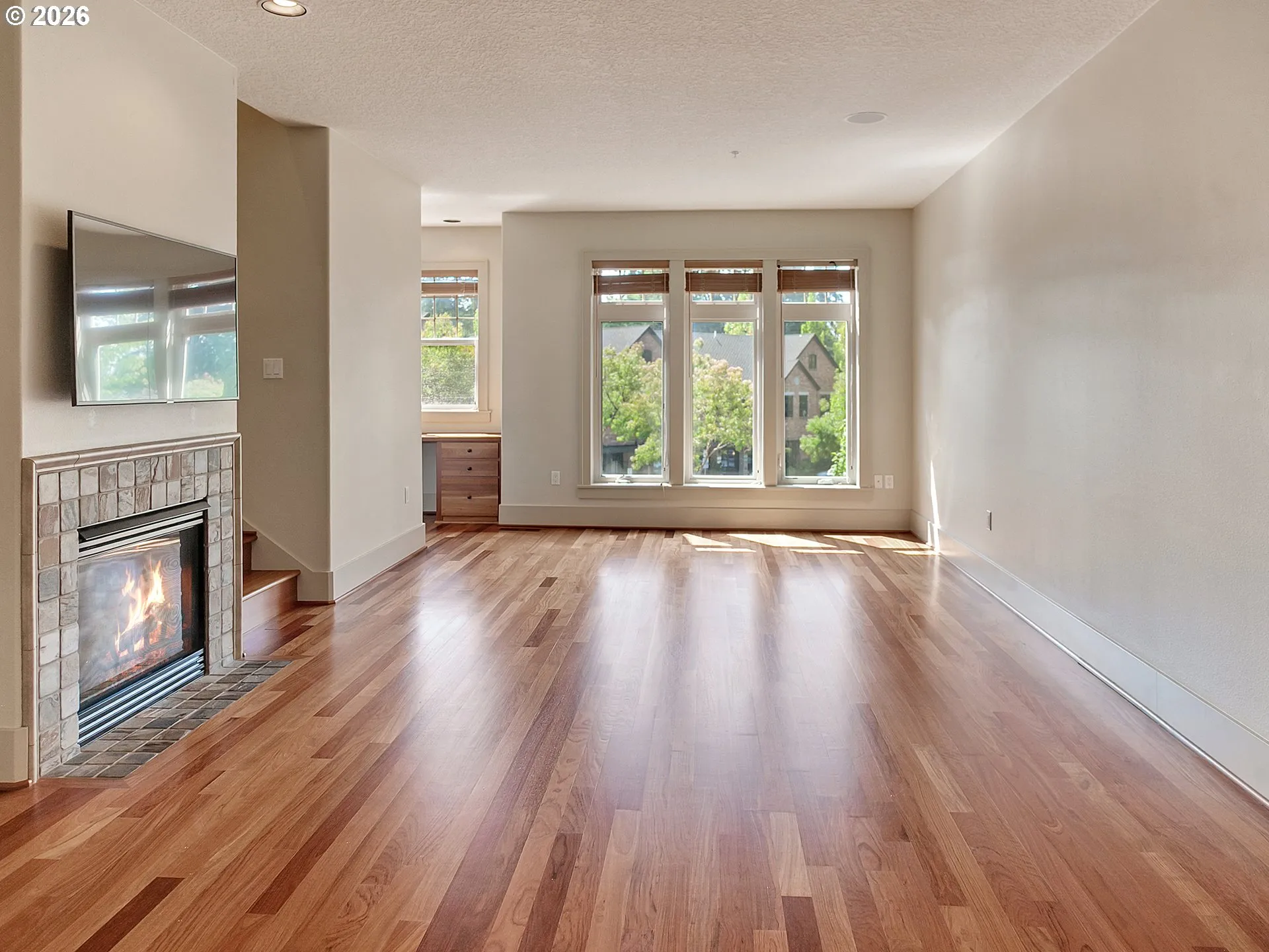 Living Room-Fireplace