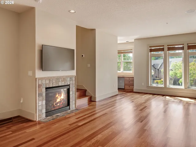 Living Room-Fireplace