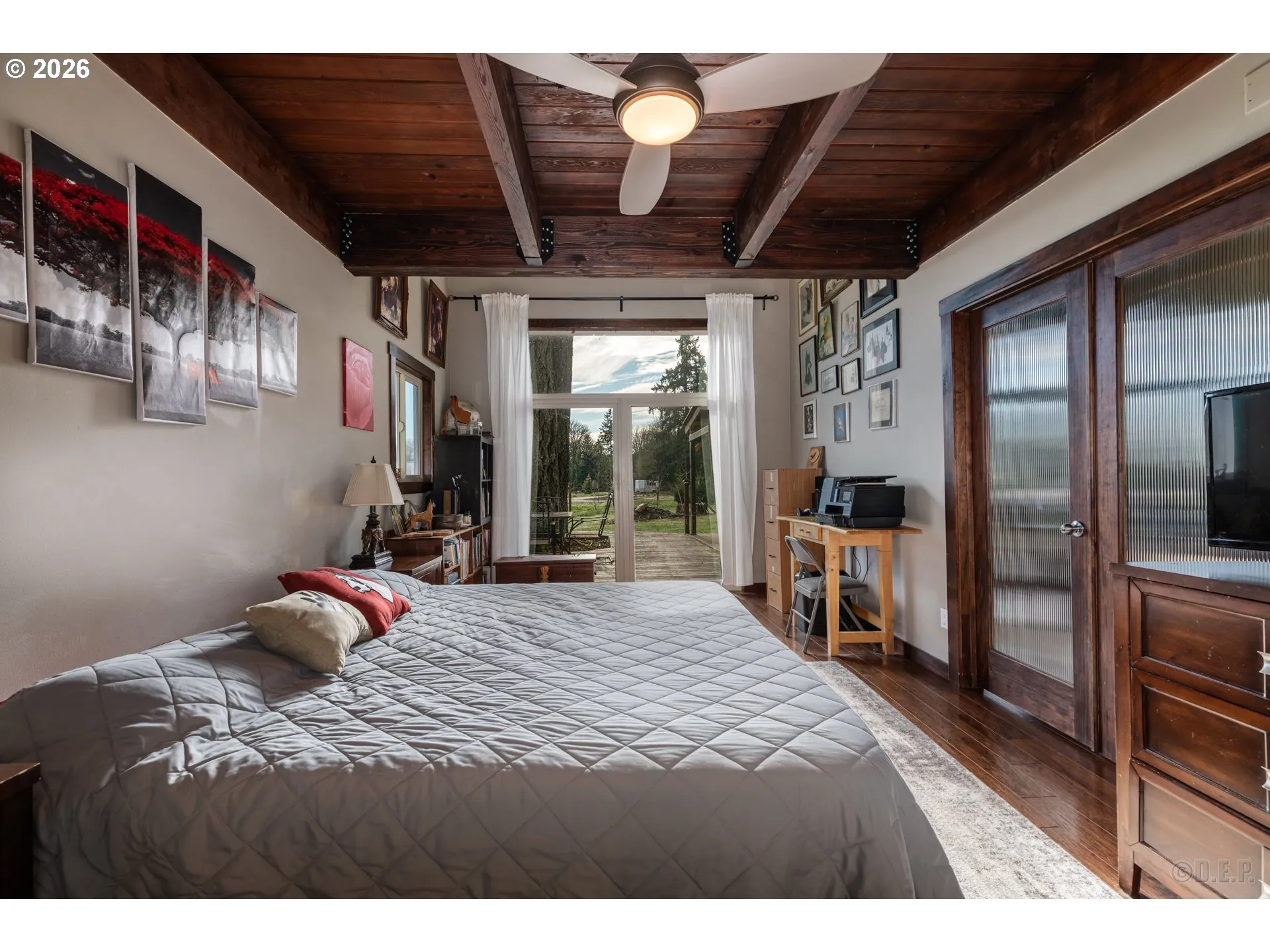 Bedroom, Primary-Ceiling Fan