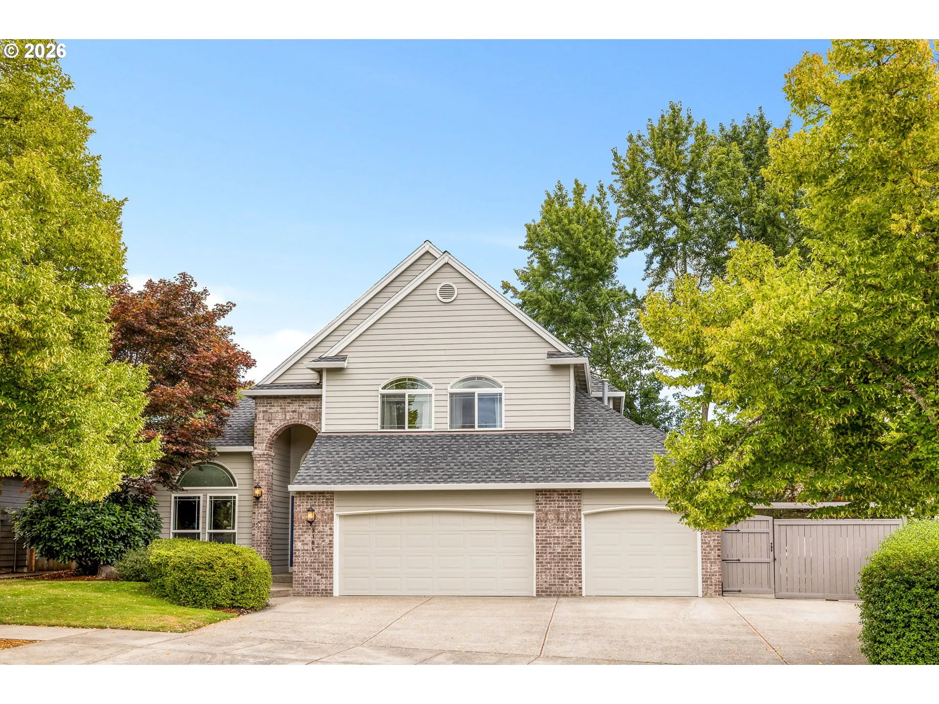 Exterior-West Facing