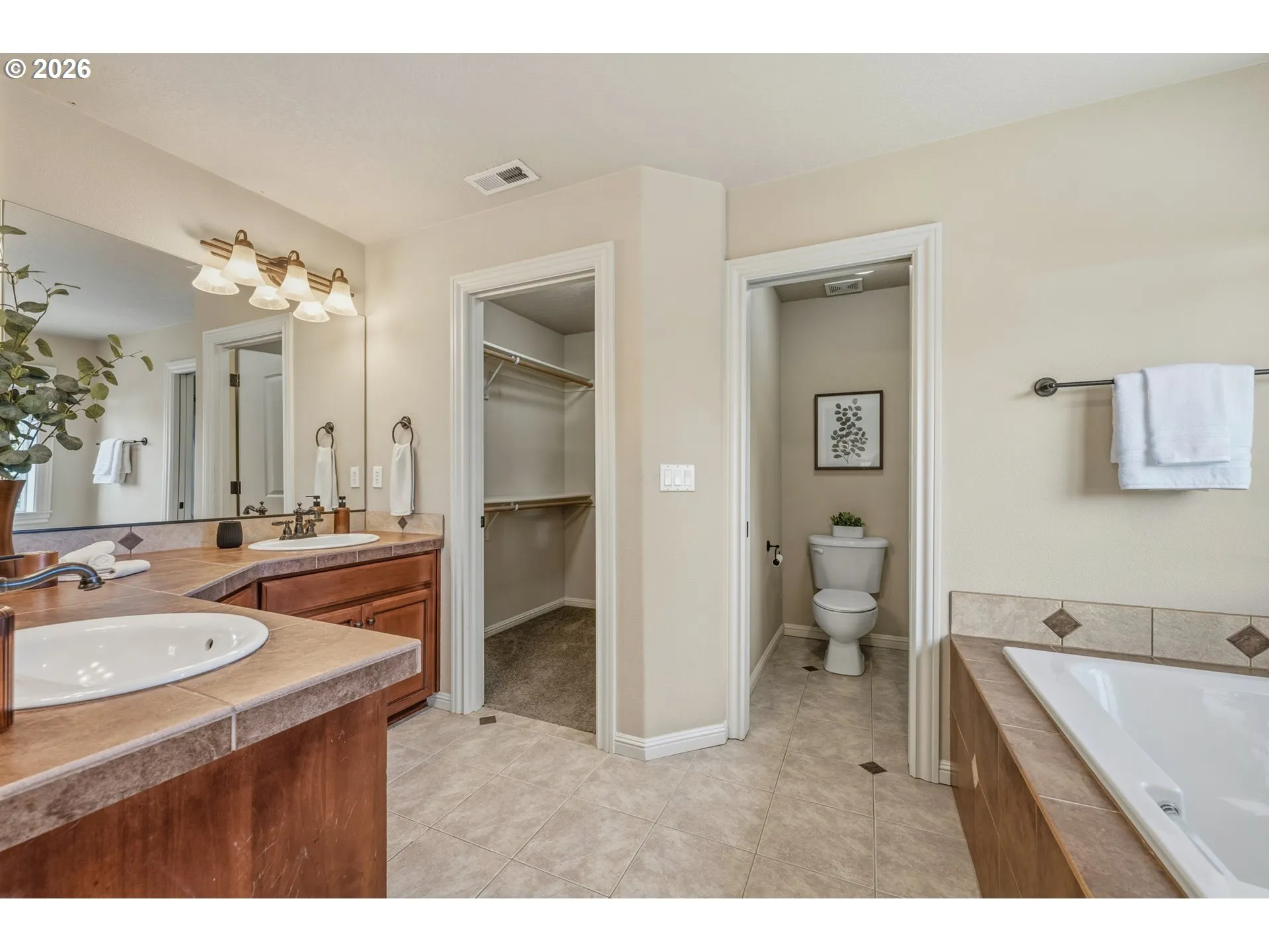 Owner's Suite Bathroom-Double Sinks