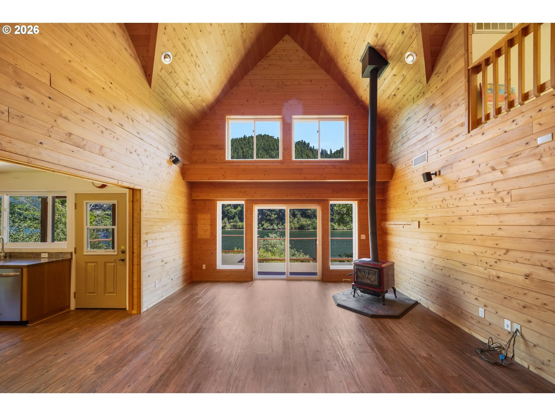 Living Room-Vaulted Ceilings