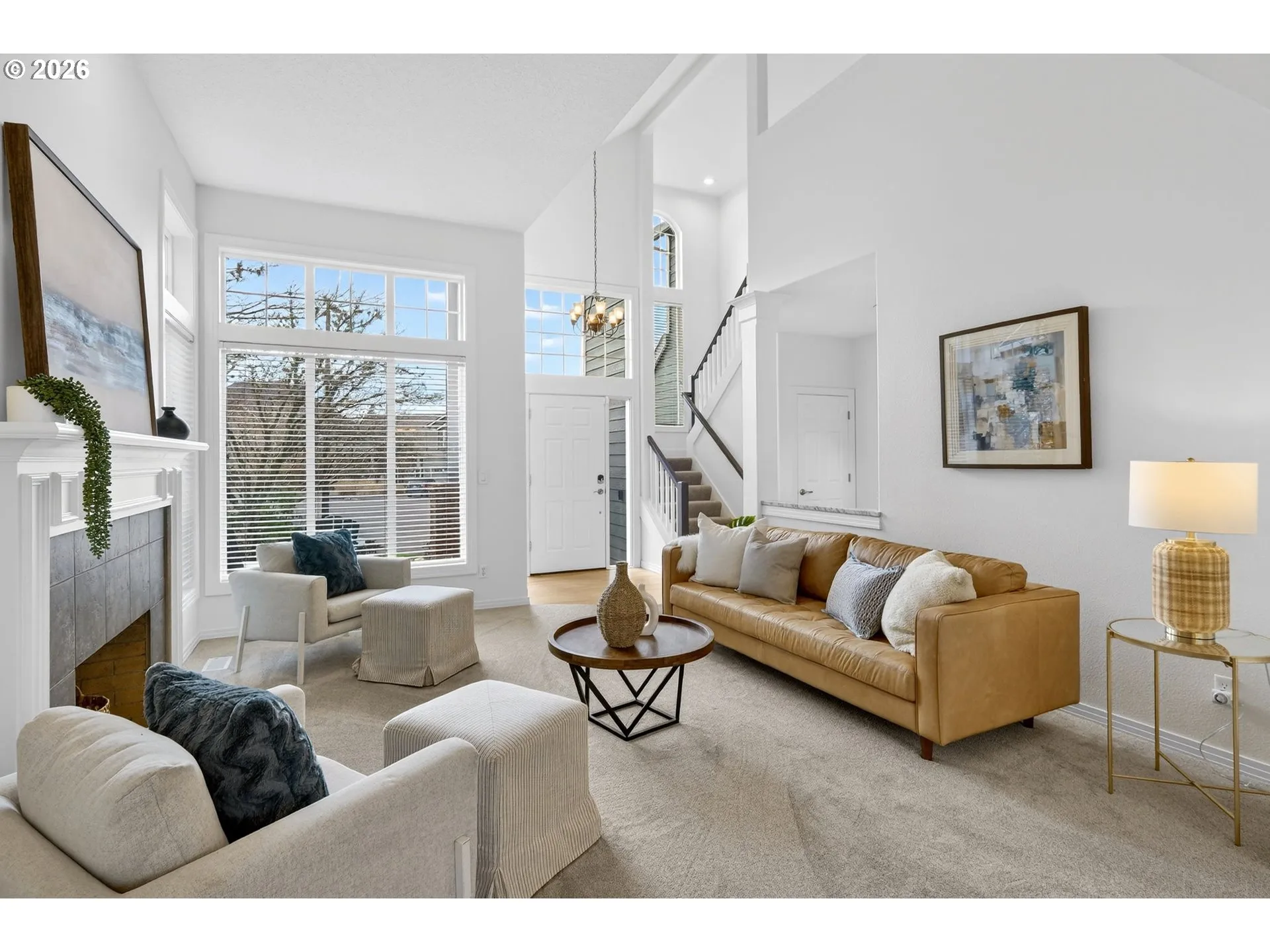 Living Room-View From