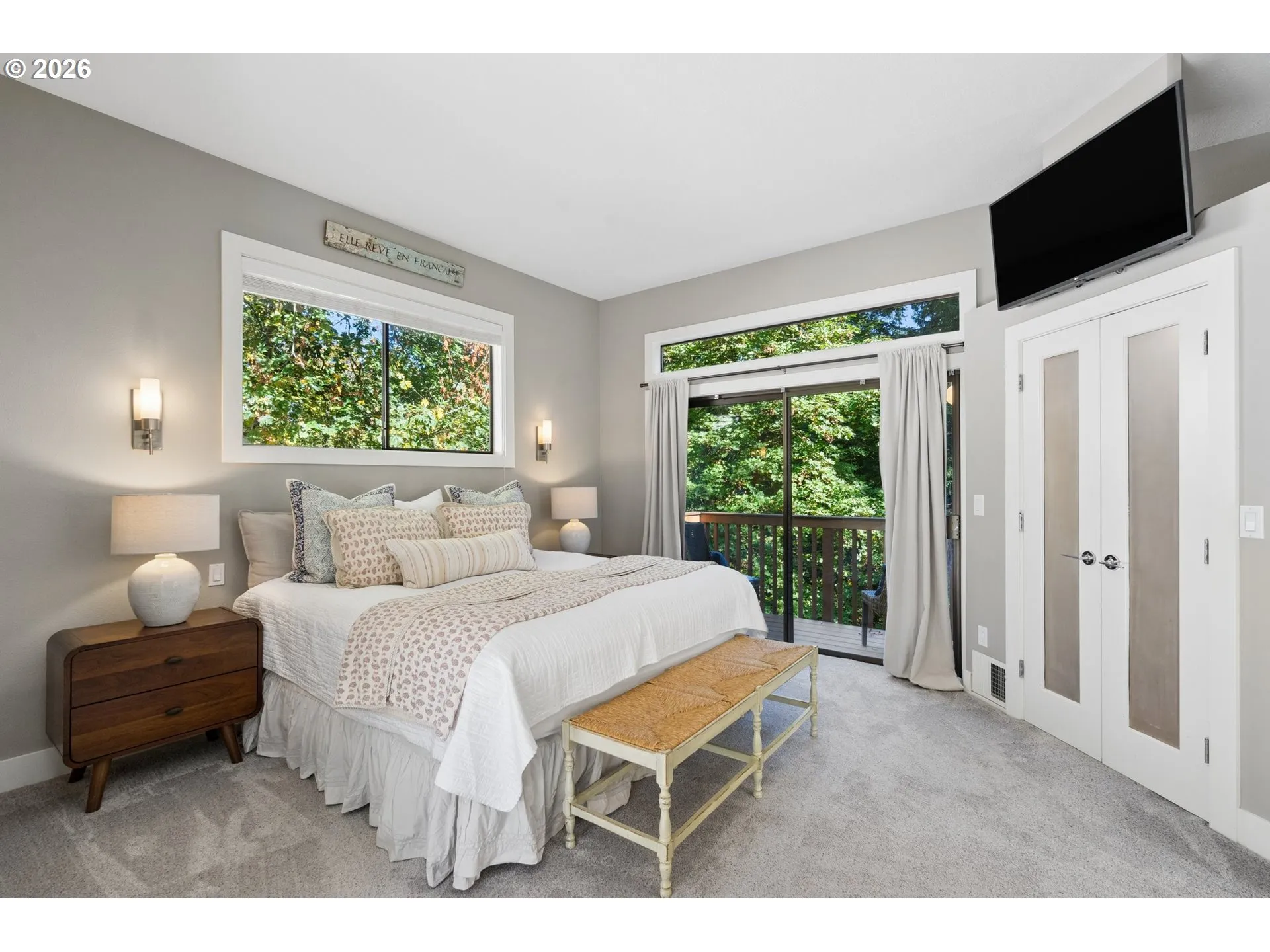 Primary Bedroom-Vaulted Ceilings