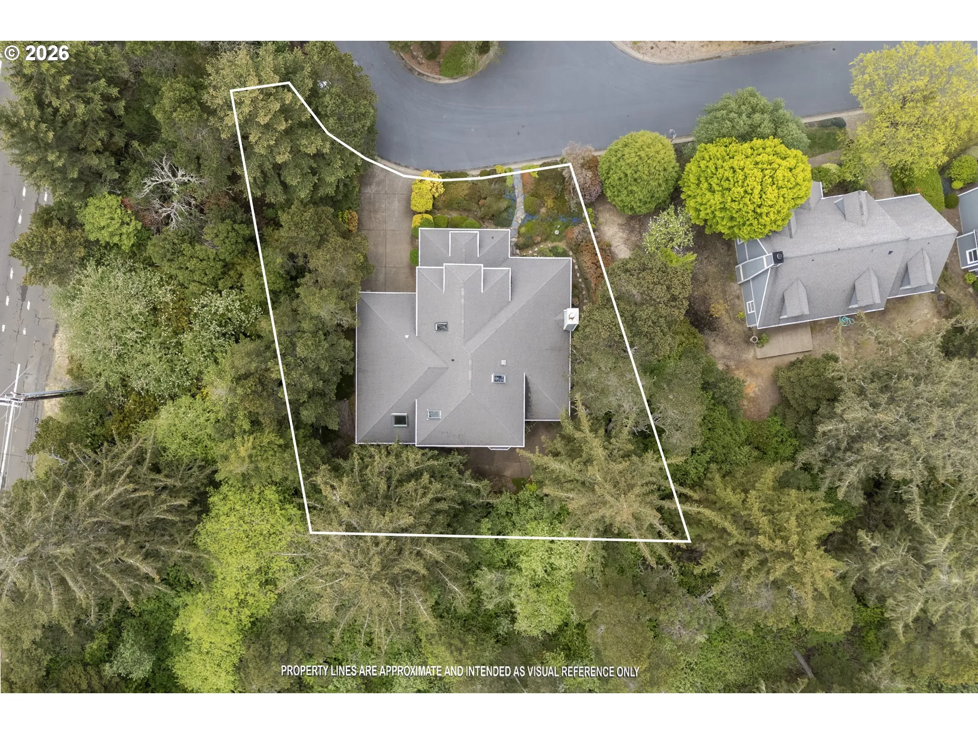 Approximate Property Lines-Aerial