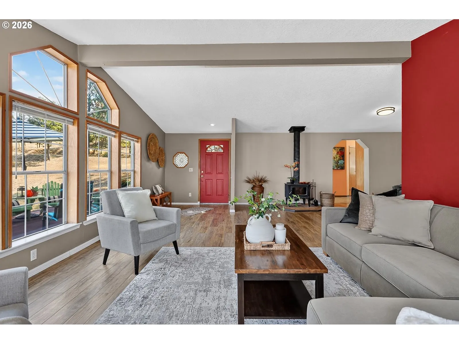 Living Room-View From