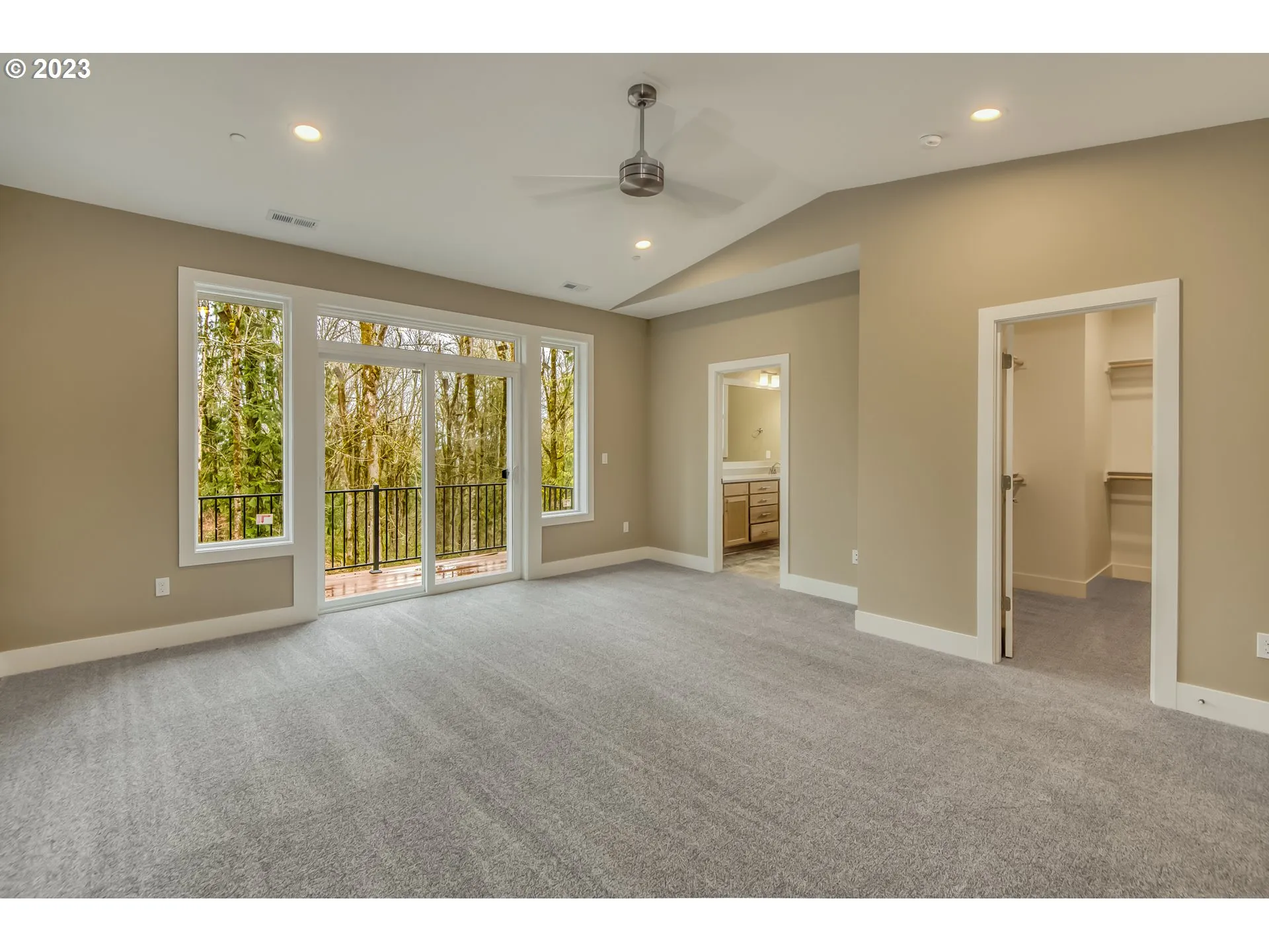 Primary Bedroom-Vaulted Ceilings