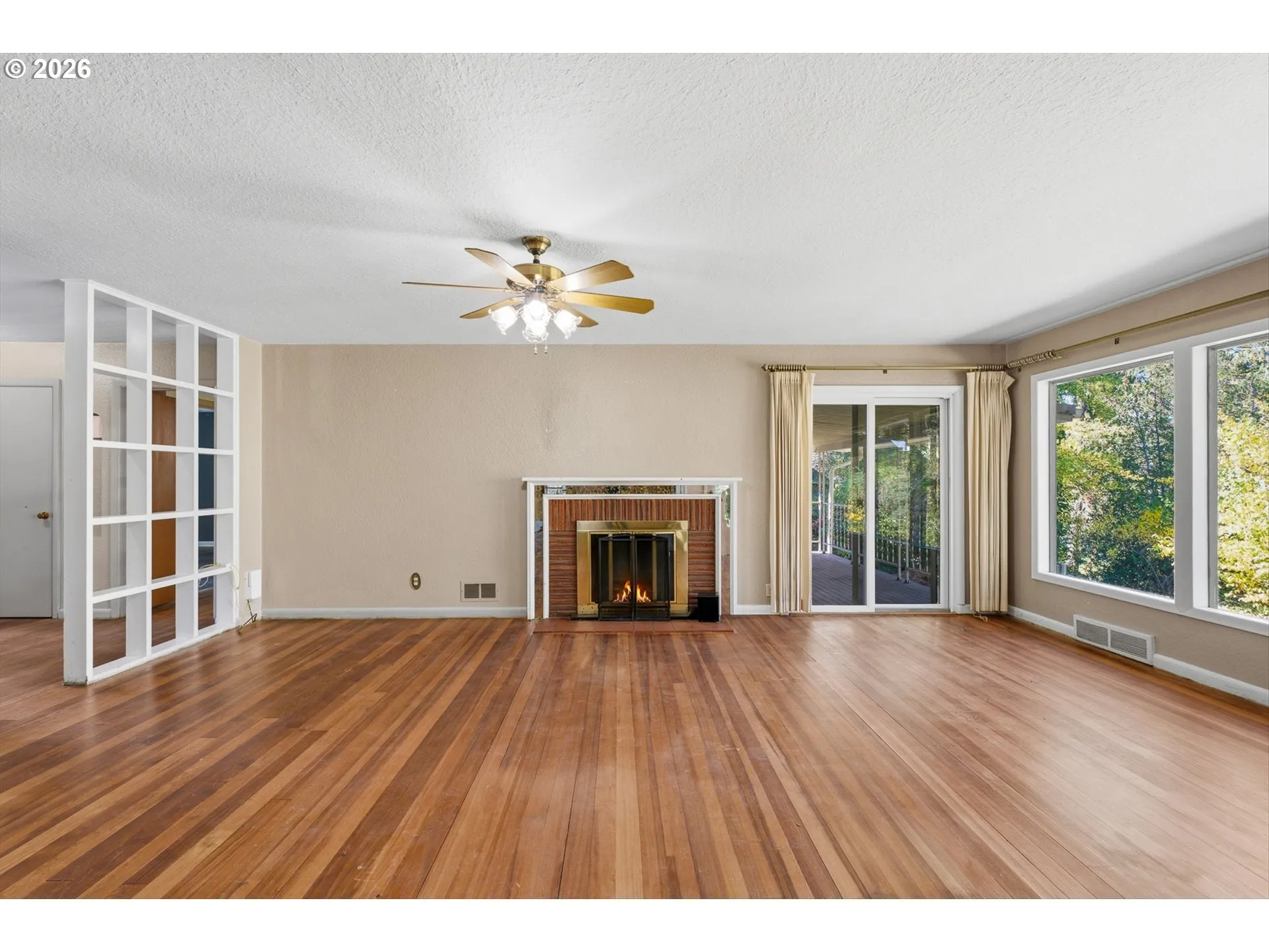 Living Room-Fireplace