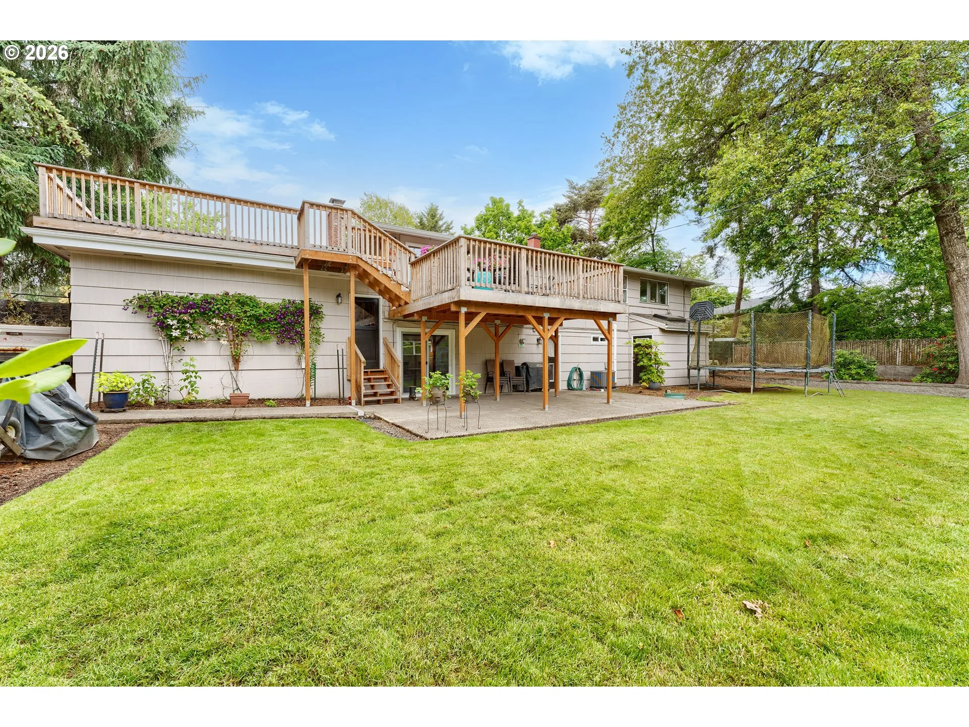 Backyard-View From