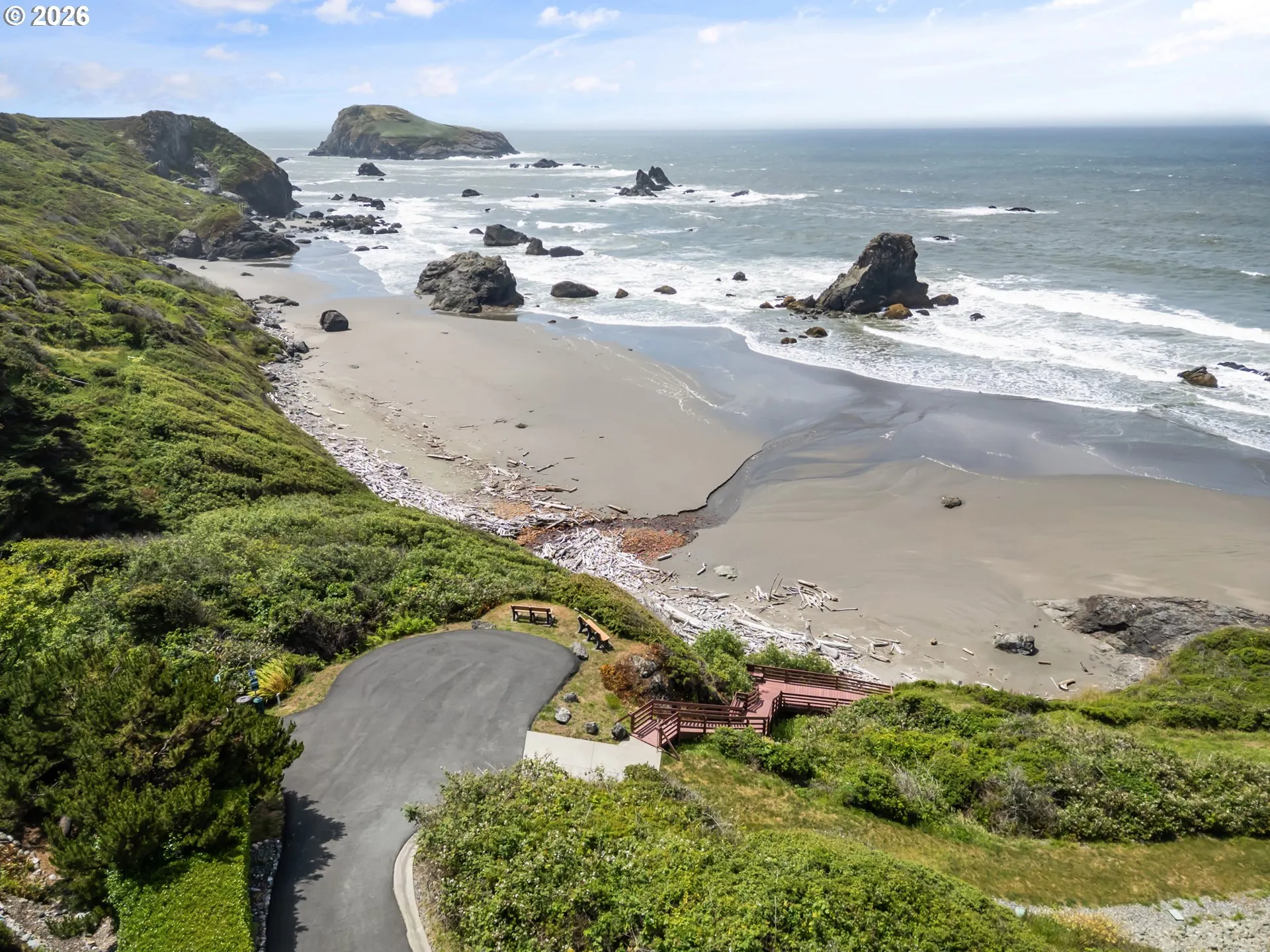 Beach Access Deeded-Aerial