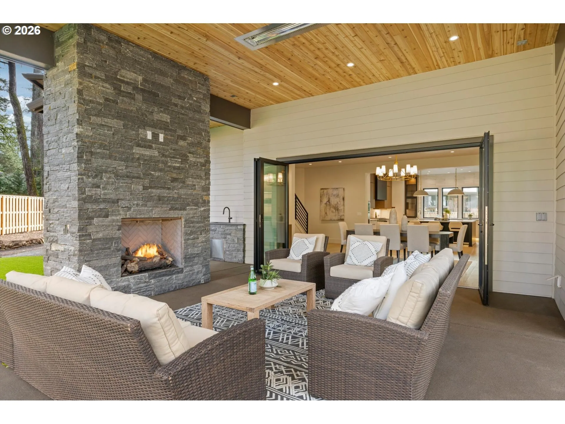 Fireplace Outside