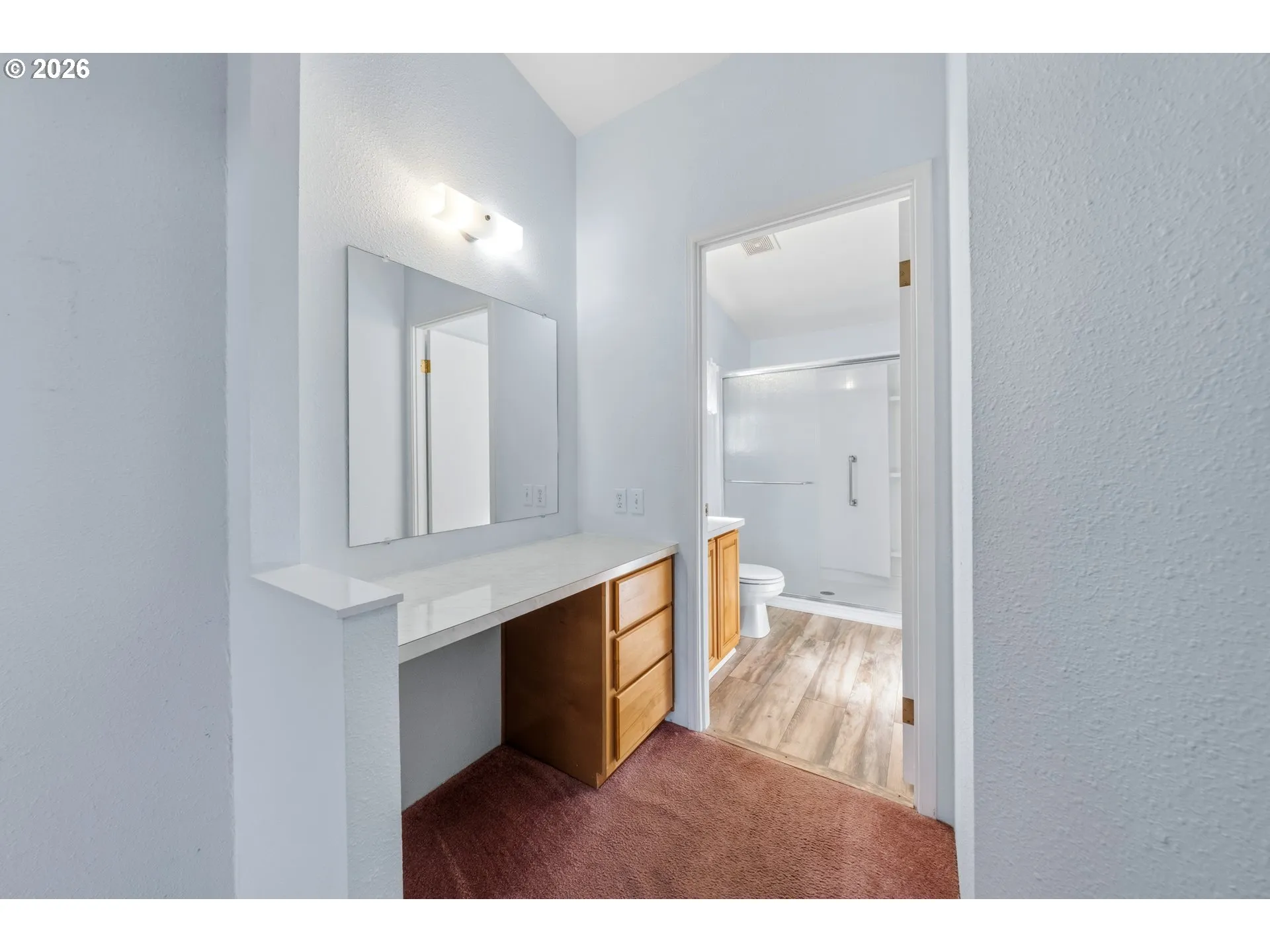 Primary Bedroom-Attached Bathroom