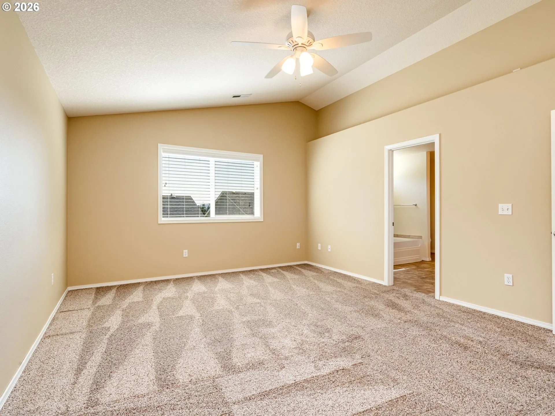 Primary Bedroom-Vaulted Ceilings