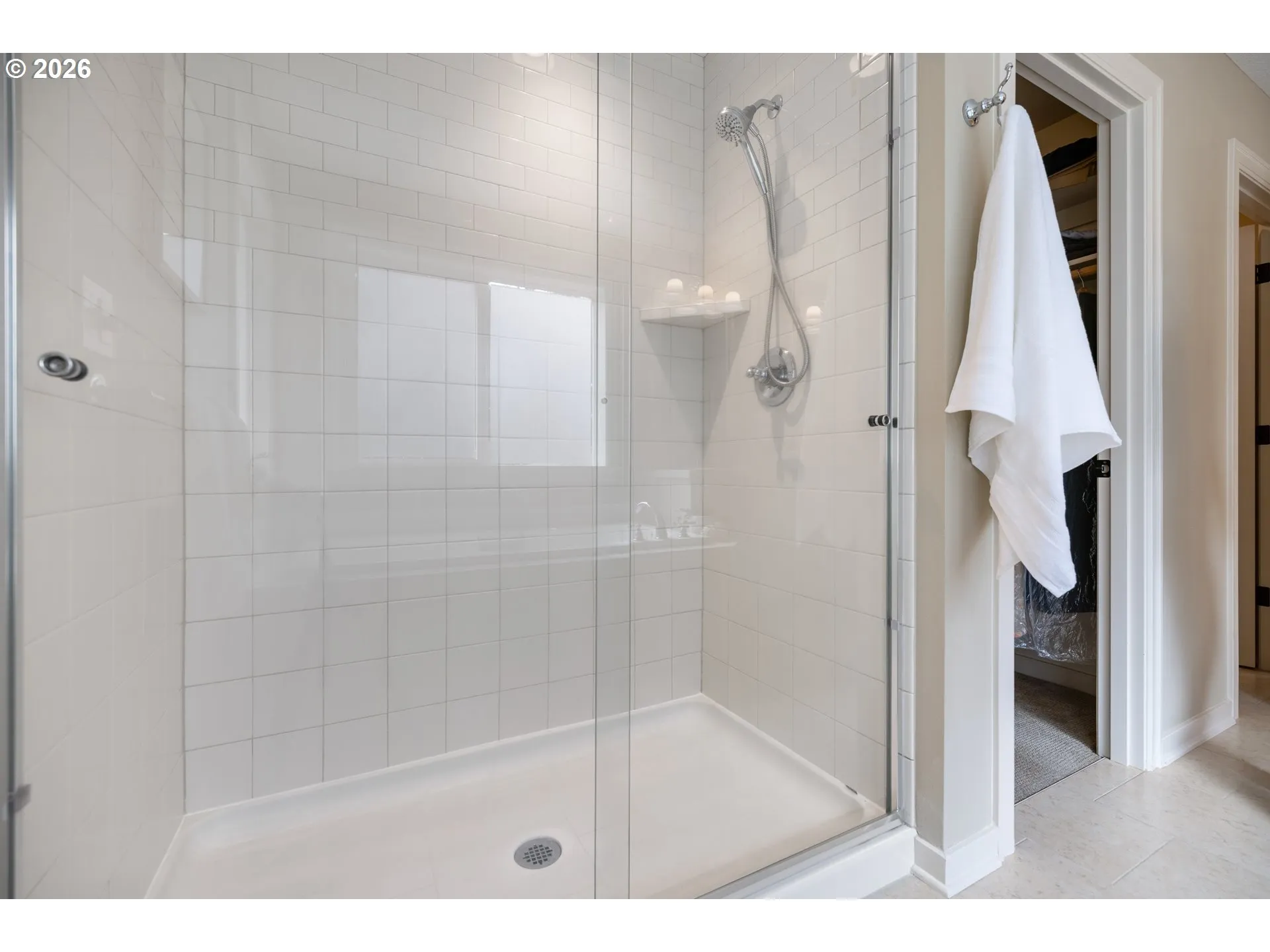 Bathroom, Attached-Walk in Shower