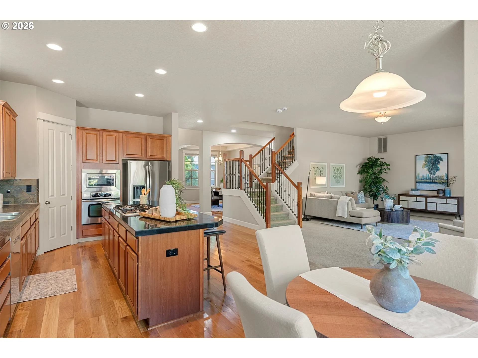 Kitchen/Family Room-Wide Angle/Fisheye