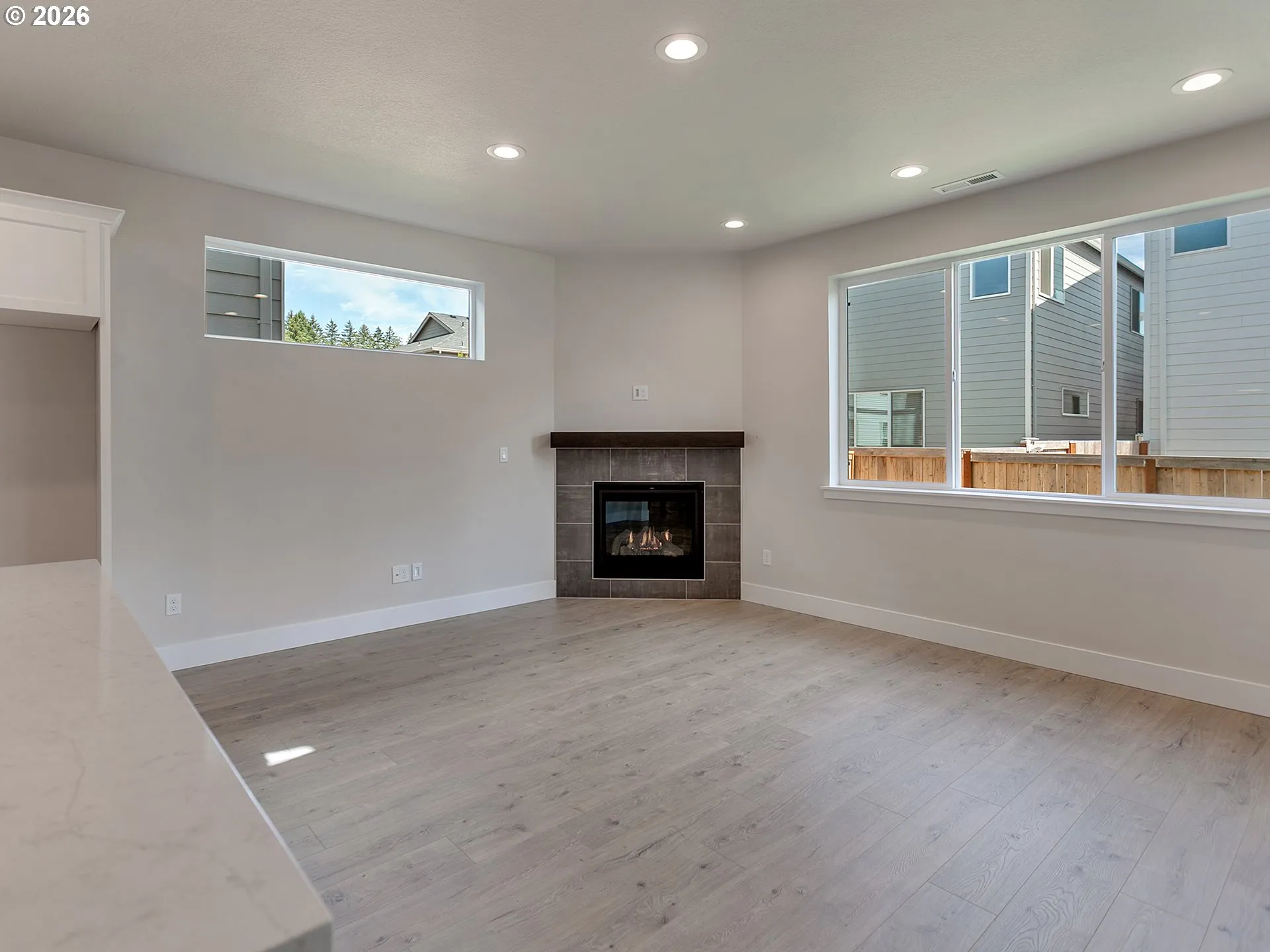 Living Room-Fireplace
