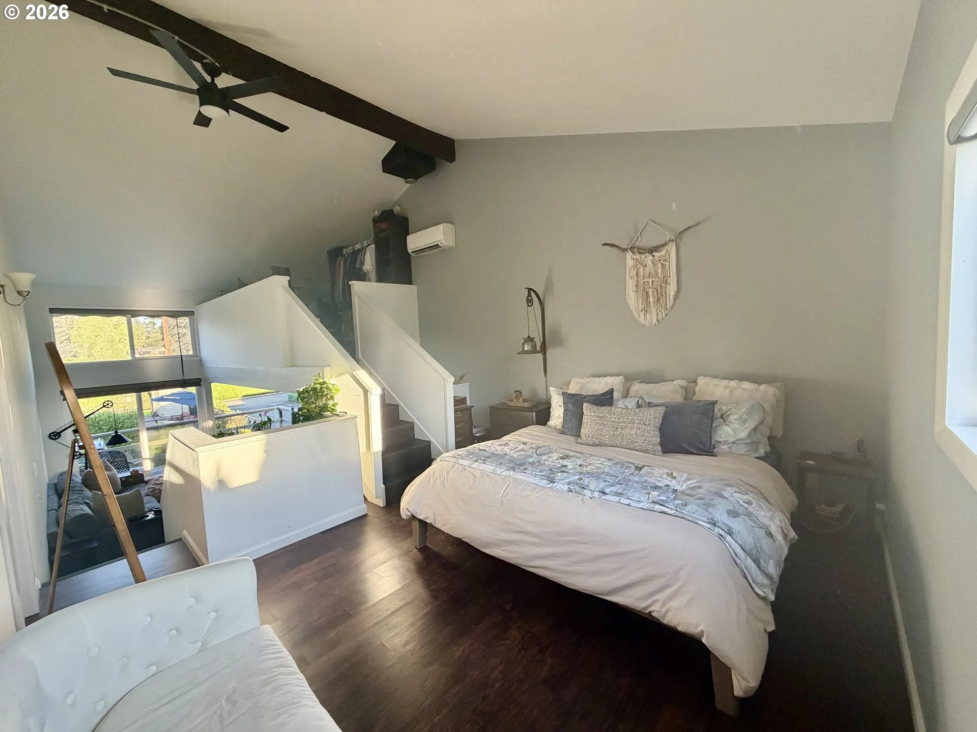 Bedroom-Vaulted Ceilings